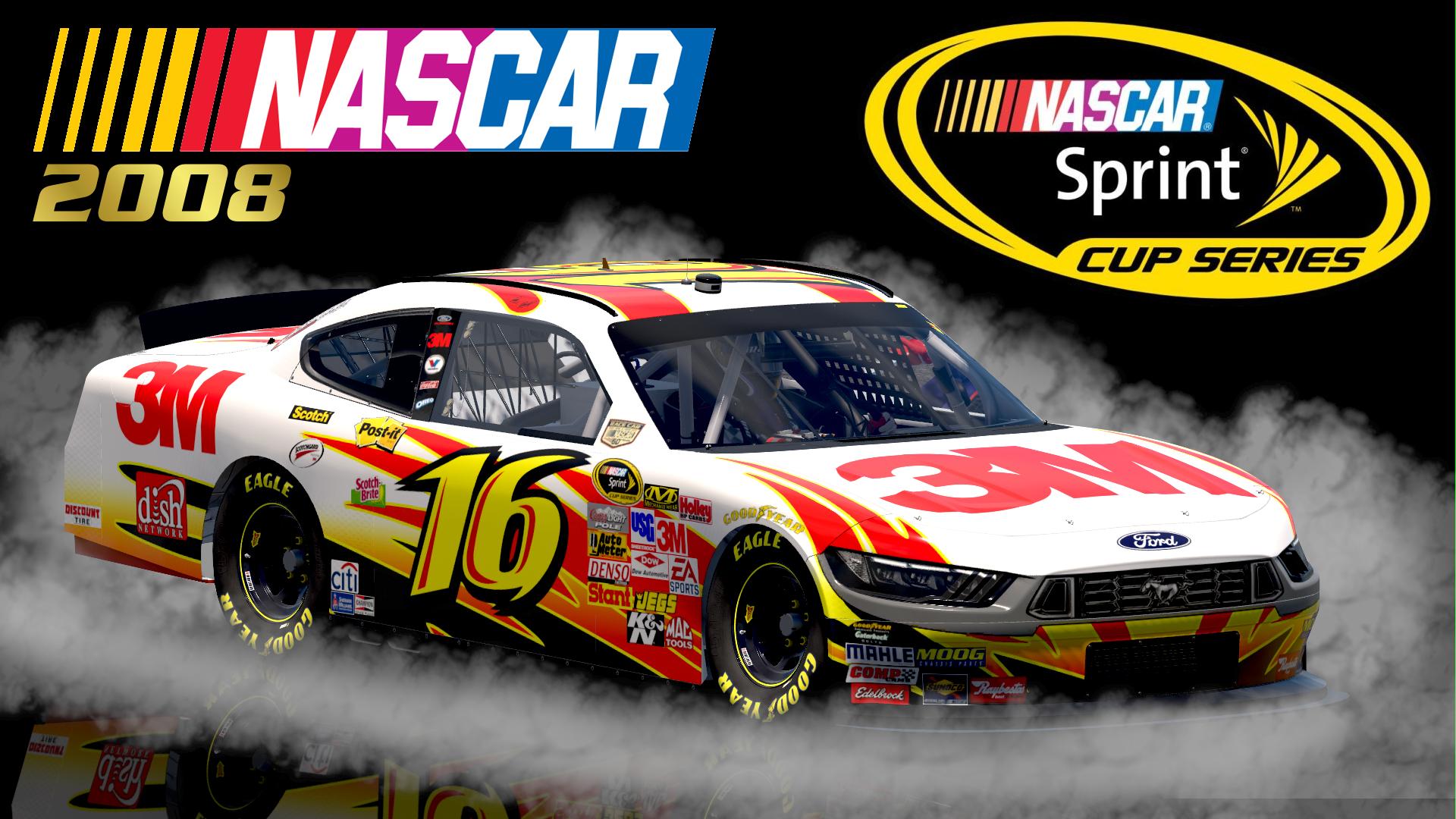 Preview of (Fictional) #16 Greg Biffle 2008 3M Ford Mustang by Christian Budd