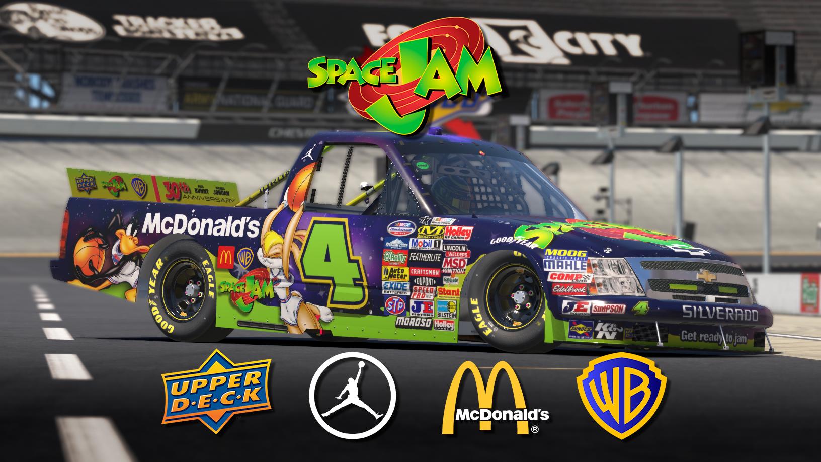 Preview of Chevrolet Silverado Truck Space Jam by Tobias Kahlert