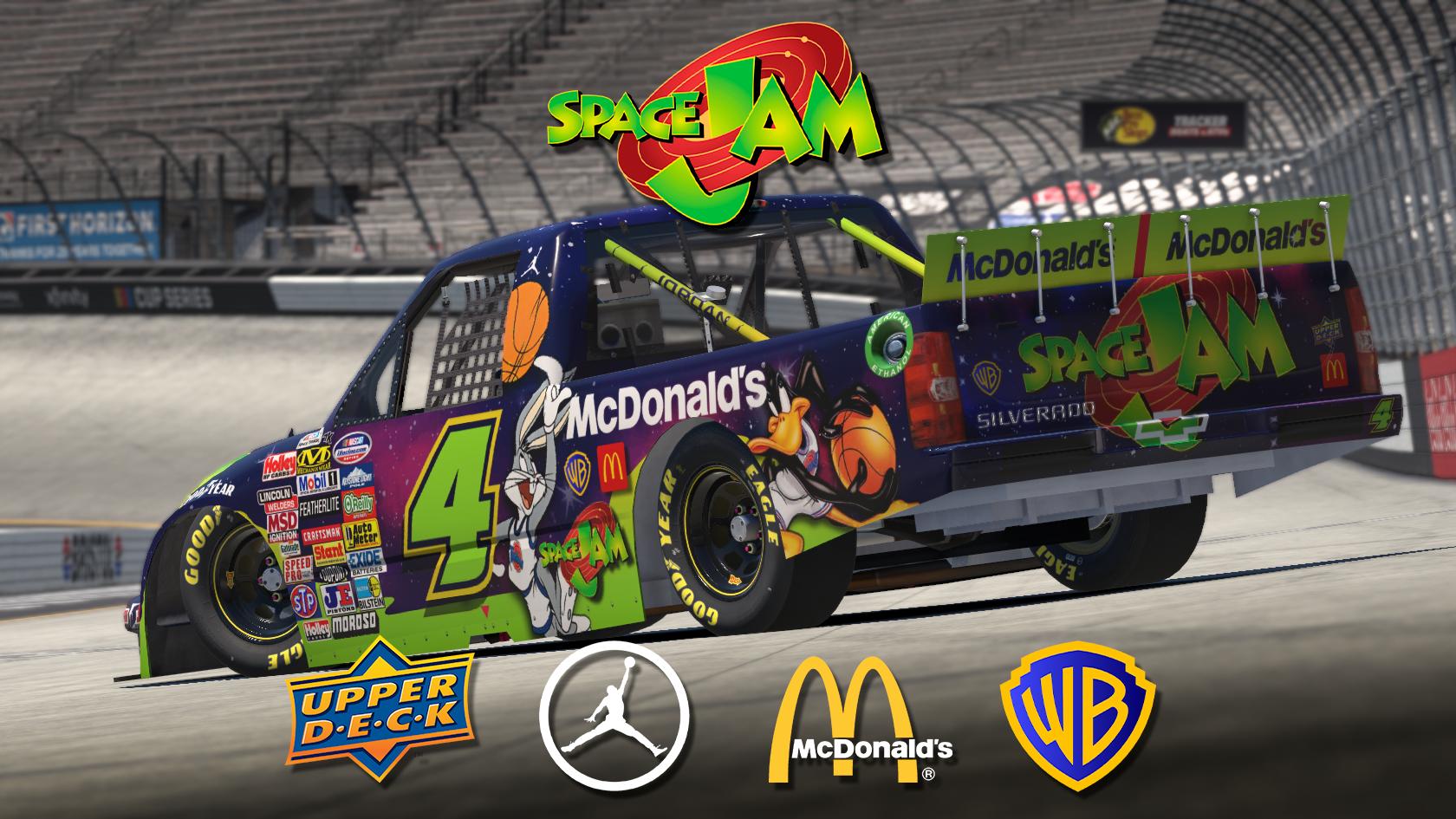 Preview of Chevrolet Silverado Truck Space Jam by Tobias Kahlert