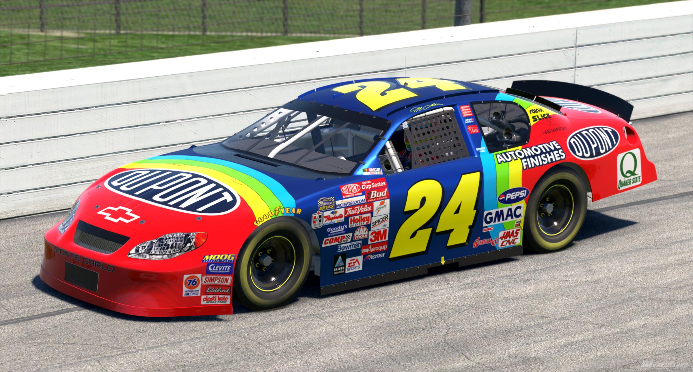Preview of 1999 #24 Jeff Gordon DuPont Chevrolet by Vincent Giacalone