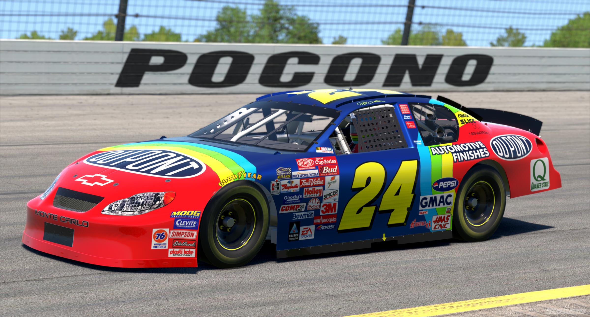 Preview of 1999 #24 Jeff Gordon DuPont Chevrolet by Vincent Giacalone