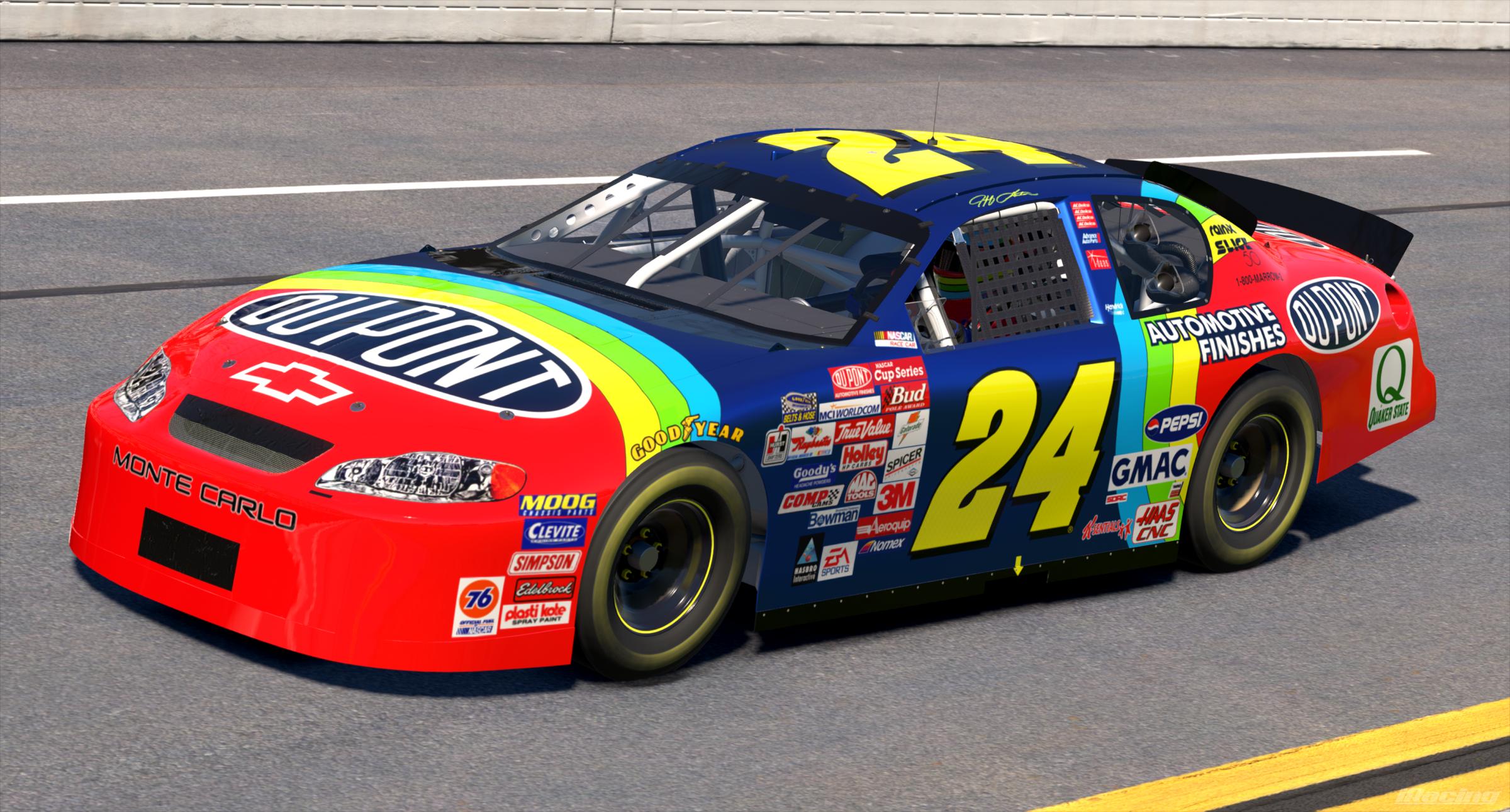 Preview of 1999 #24 Jeff Gordon DuPont Chevrolet by Vincent Giacalone
