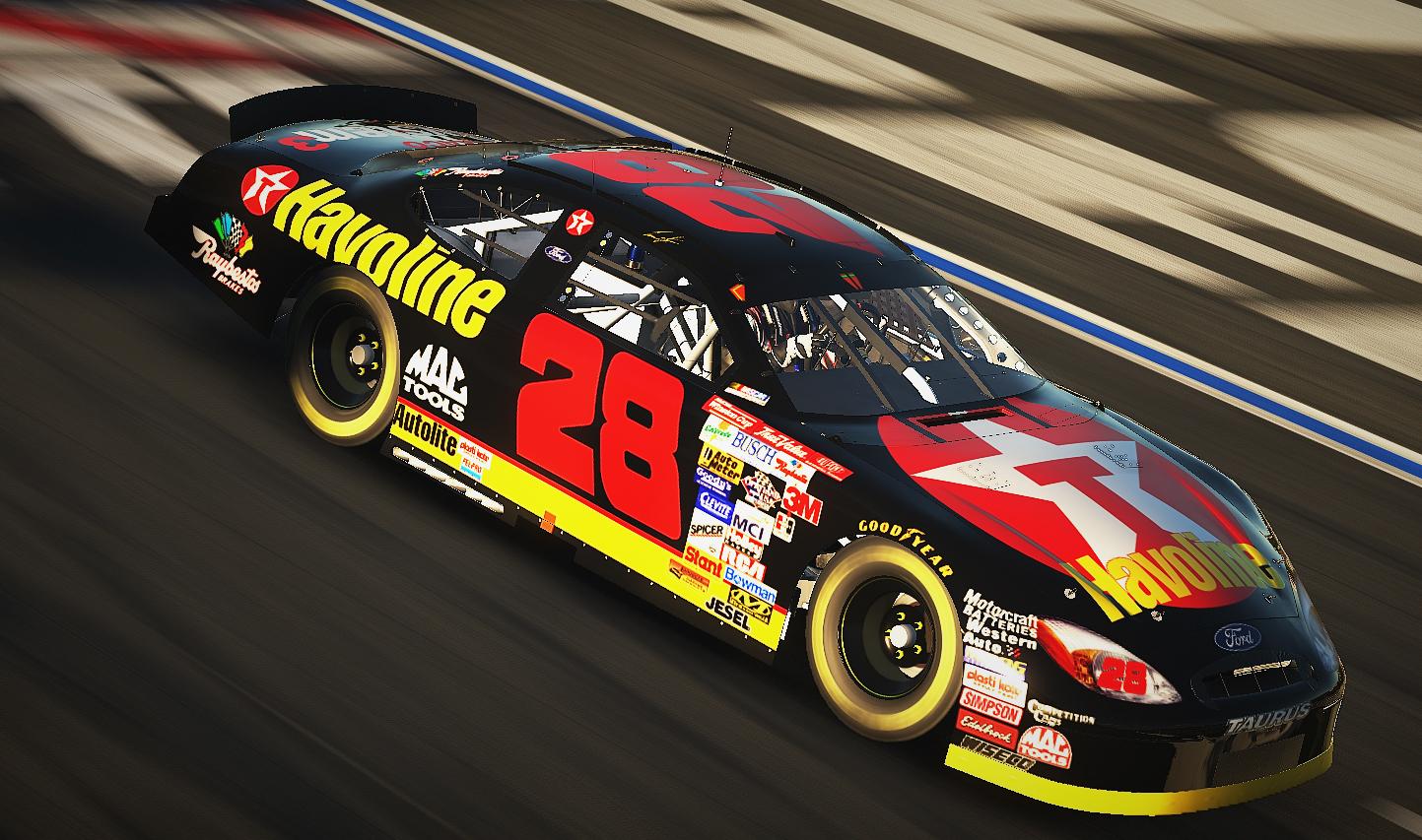 Preview of #28 1997 Ernie Irvin Havoline by CJ Clark