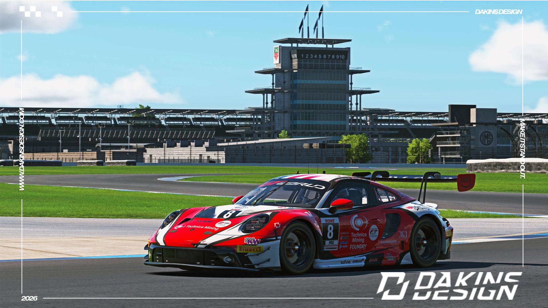 Preview of OFFICIAL McCann Racing x Technica Mining Porsche 911 992.2 GT3-R GT World Challenge America/ICGTC Indy 8 Hour PRO by Jason Dakins