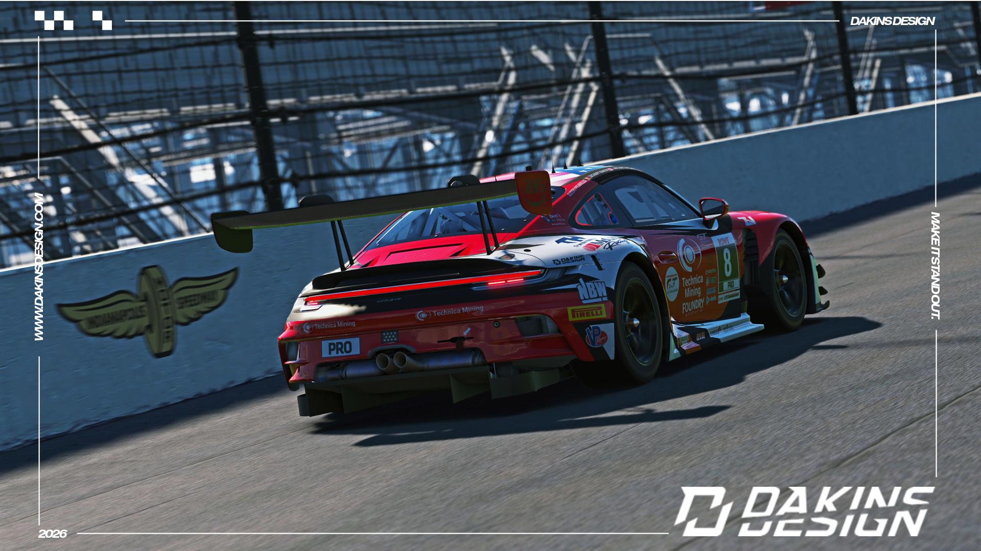 Preview of OFFICIAL McCann Racing x Technica Mining Porsche 911 992.2 GT3-R GT World Challenge America/ICGTC Indy 8 Hour PRO by Jason Dakins