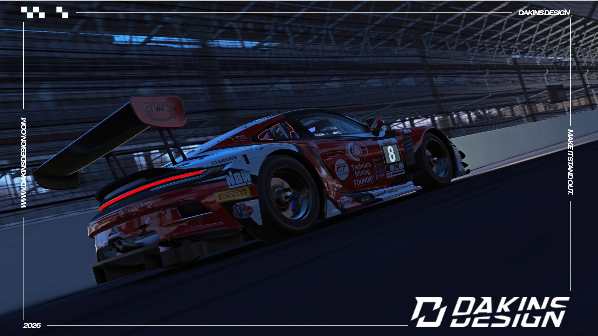Preview of OFFICIAL McCann Racing x Technica Mining Porsche 911 992.2 GT3-R GT World Challenge America/ICGTC Indy 8 Hour PRO by Jason Dakins