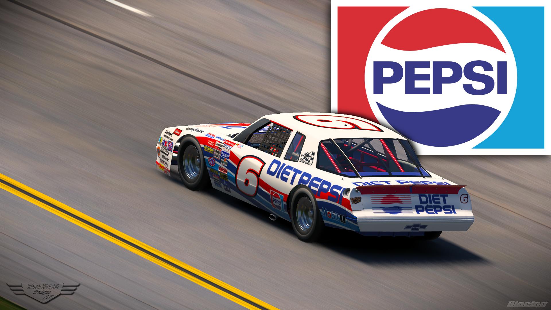Preview of Diet Pepsi NASCAR 1987 Chevy Monte Carlo by Tom H.