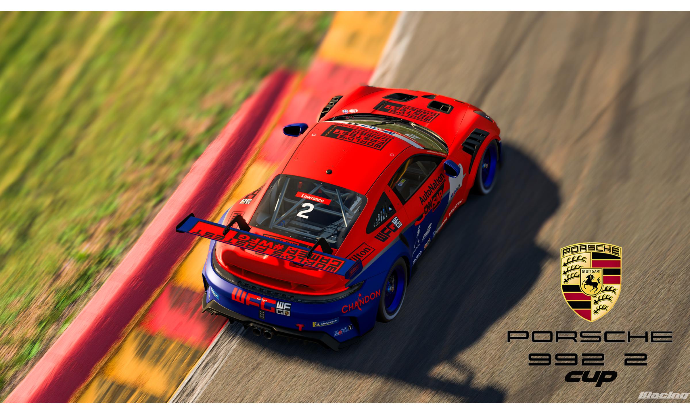 Preview of Fernando Porsche 992 2 Cup v2 2026 by Doyle Lowrance