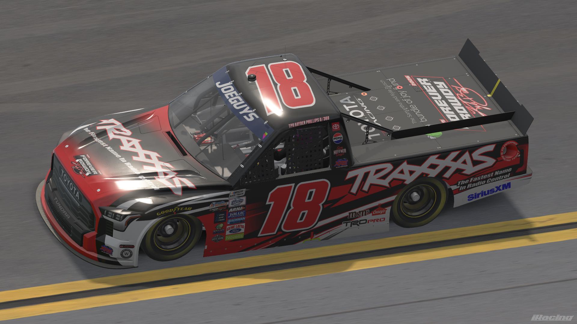 Preview of Traxxas Tribute #18 Toyota Tundra TRD Pro for Jason Grimes by Sam Heffner