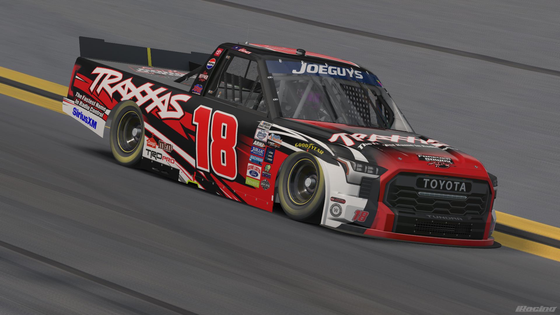 Preview of Traxxas Tribute #18 Toyota Tundra TRD Pro for Jason Grimes by Sam Heffner