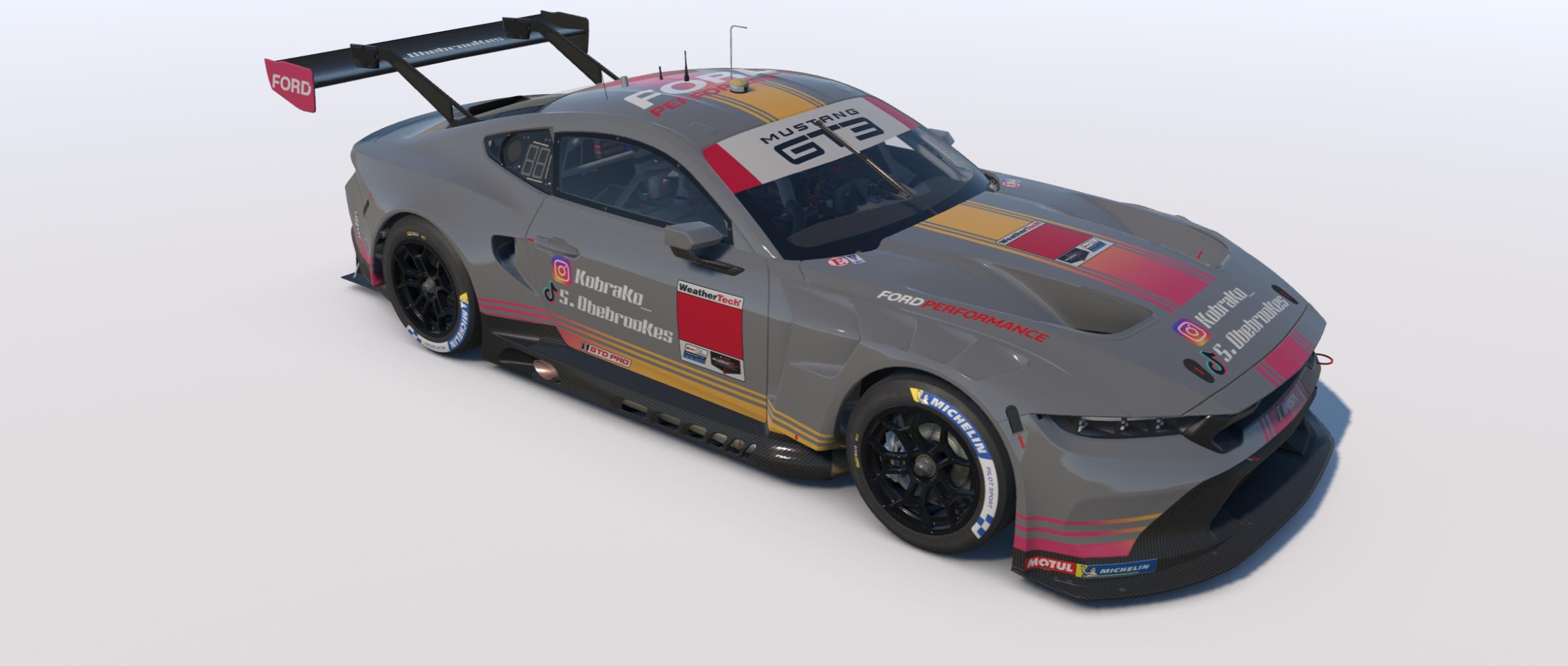 Preview of Brookes Ford Mustang GT3 by Jacob Freeman