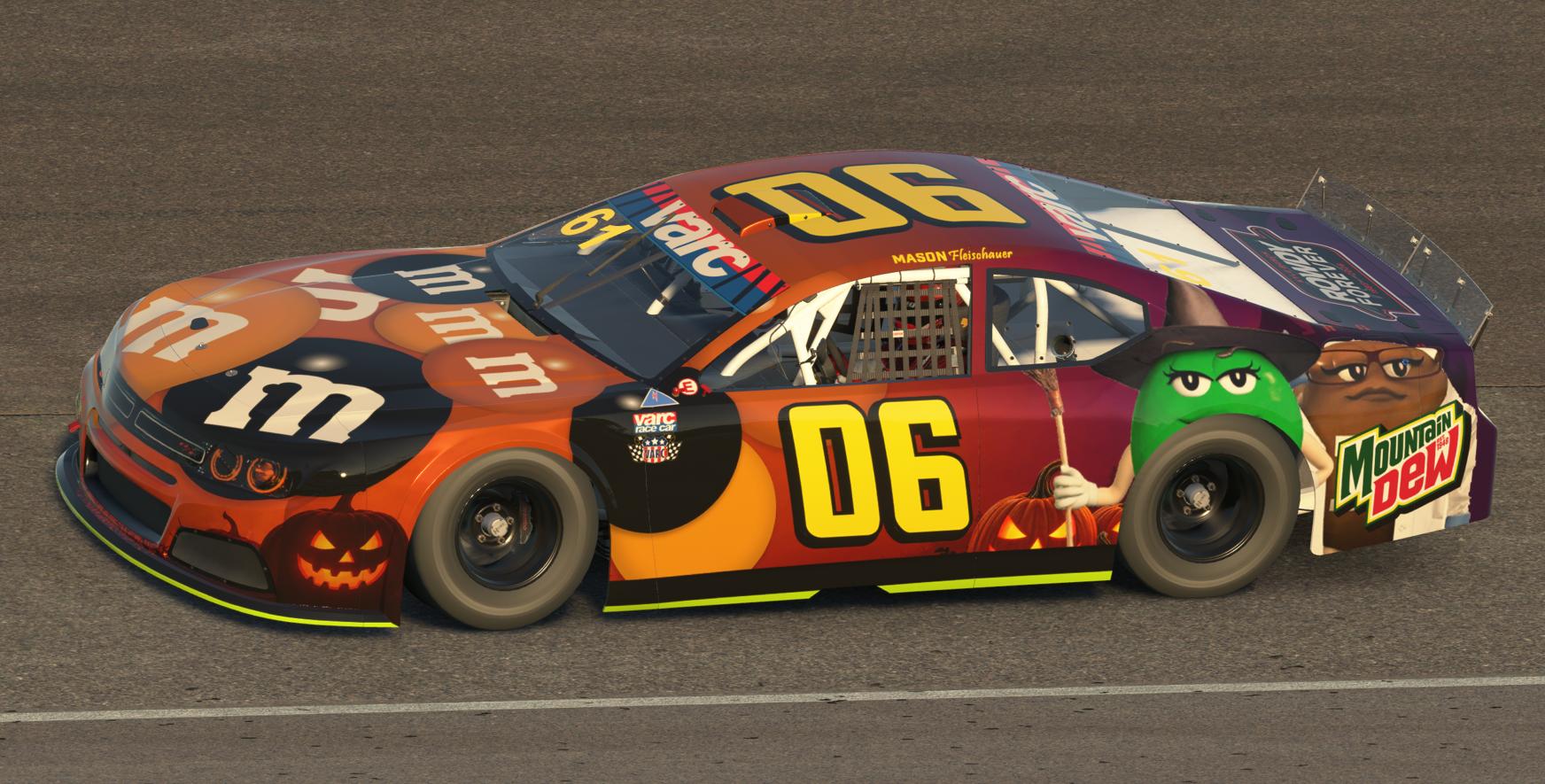 Preview of M&Ms Halloween Euro Dodge Challenger by Jory Fleischauer