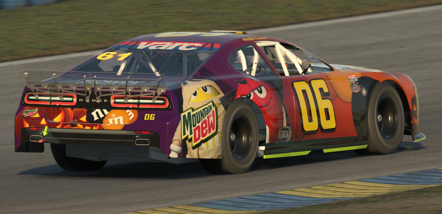 Preview of M&Ms Halloween Euro Dodge Challenger by Jory Fleischauer