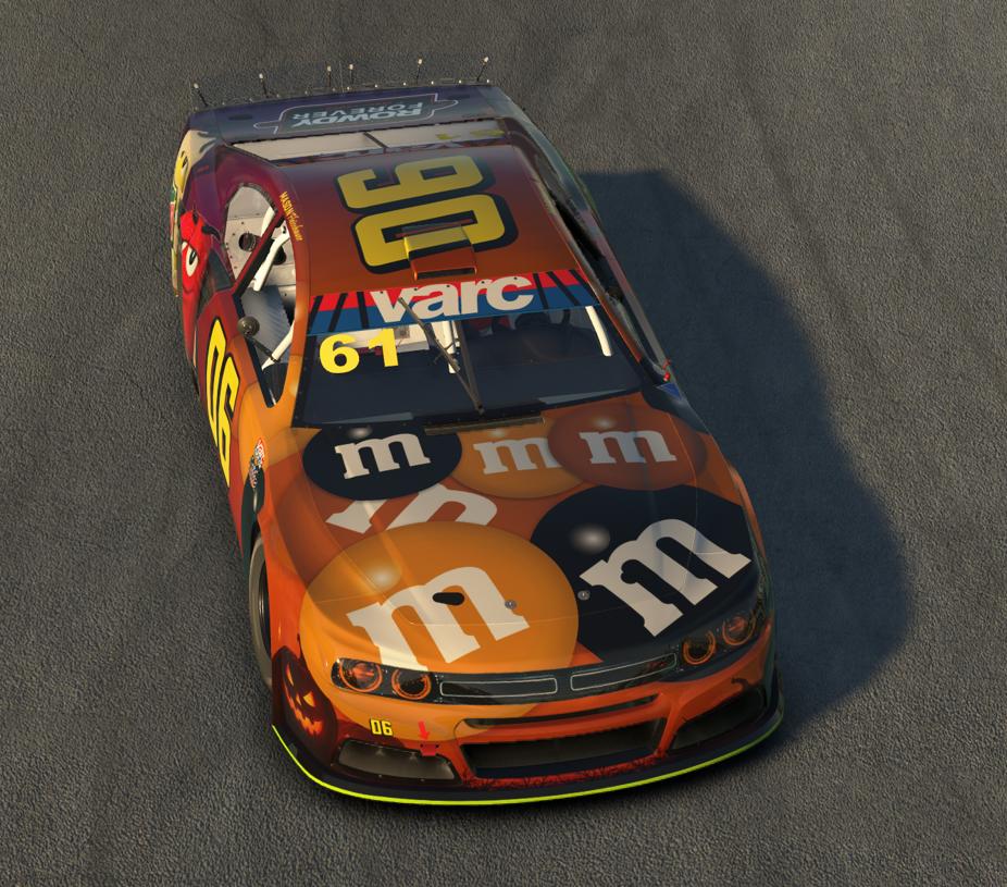 Preview of M&Ms Halloween Euro Dodge Challenger by Jory Fleischauer