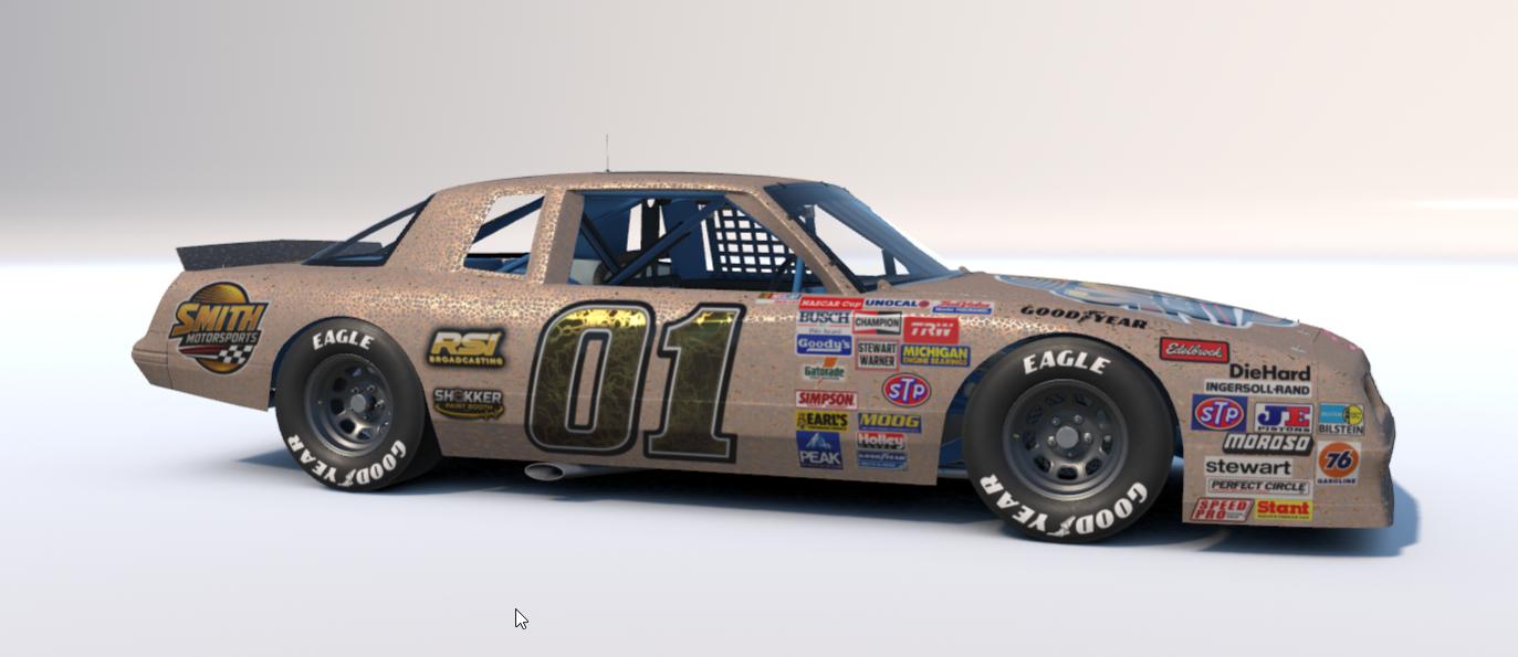 Preview of Smith Motorsports Shatter Crackle 1987 - Custom 01 by Ricky Whittenburg