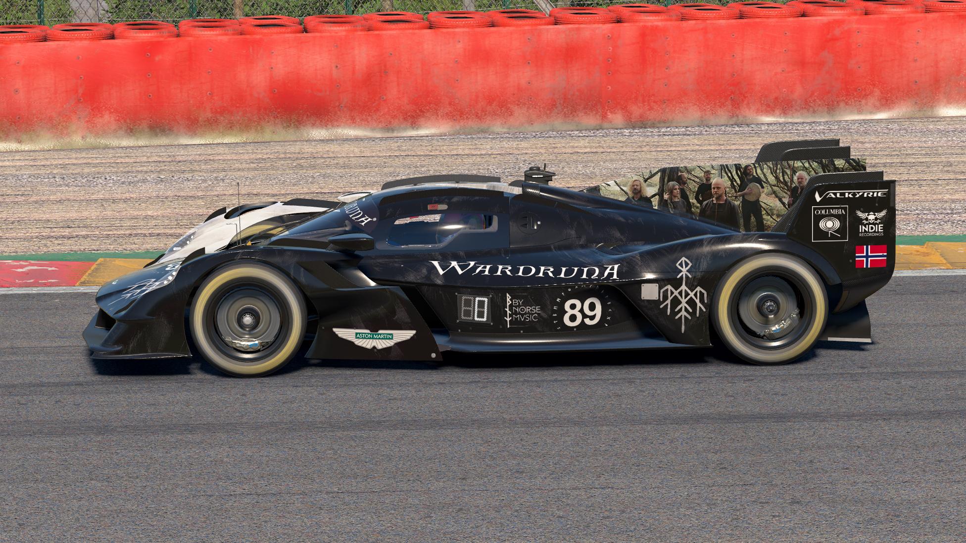 Preview of Wardruna Kvitravn Aston Martin Valkyrie AMR-LMH by Jasper De Jong