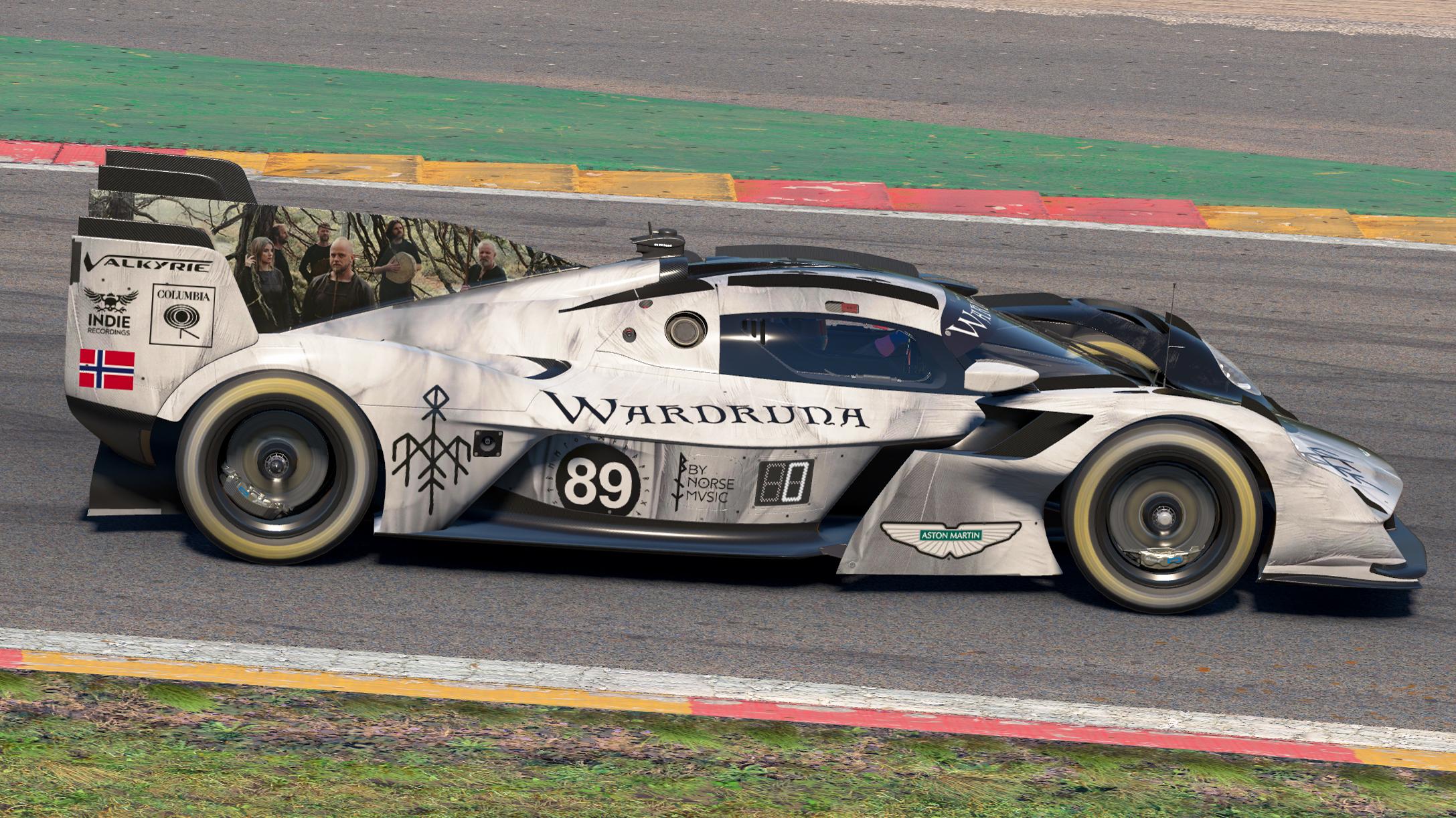 Preview of Wardruna Kvitravn Aston Martin Valkyrie AMR-LMH by Jasper De Jong