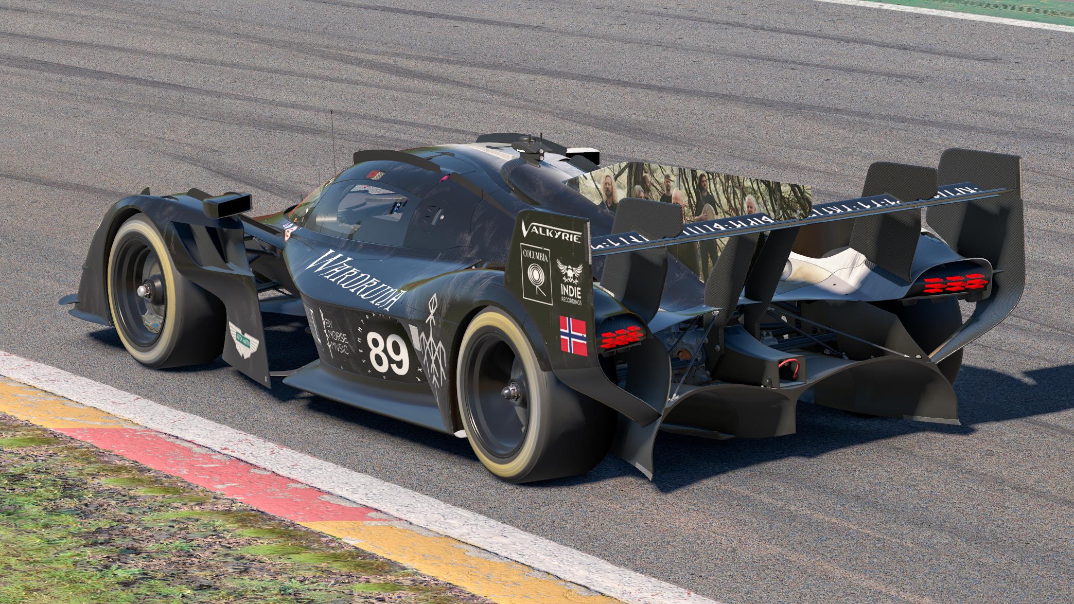 Preview of Wardruna Kvitravn Aston Martin Valkyrie AMR-LMH by Jasper De Jong
