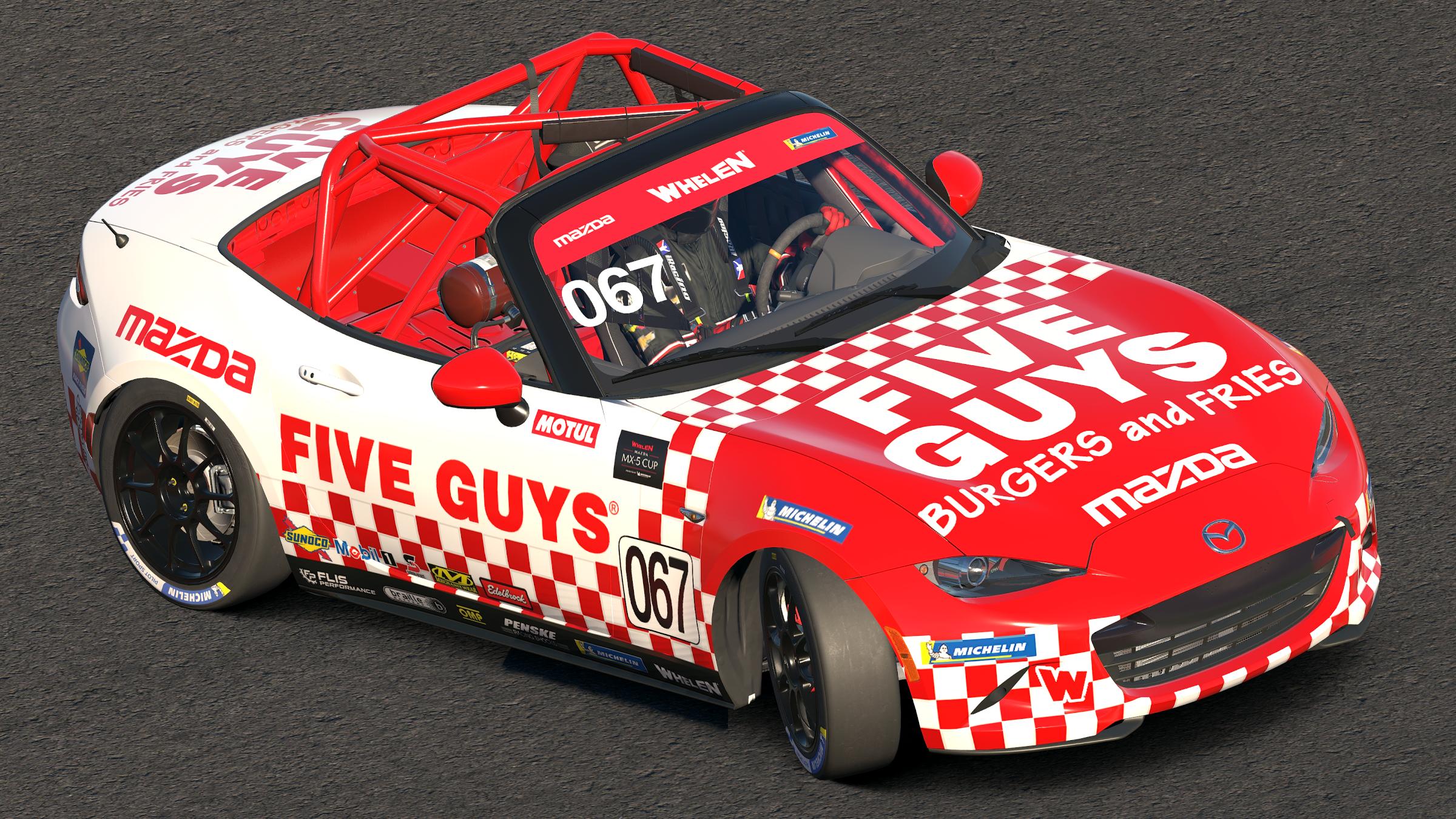 Preview of Five Guys Mazda MX-5 by Jordan Davis-Flint