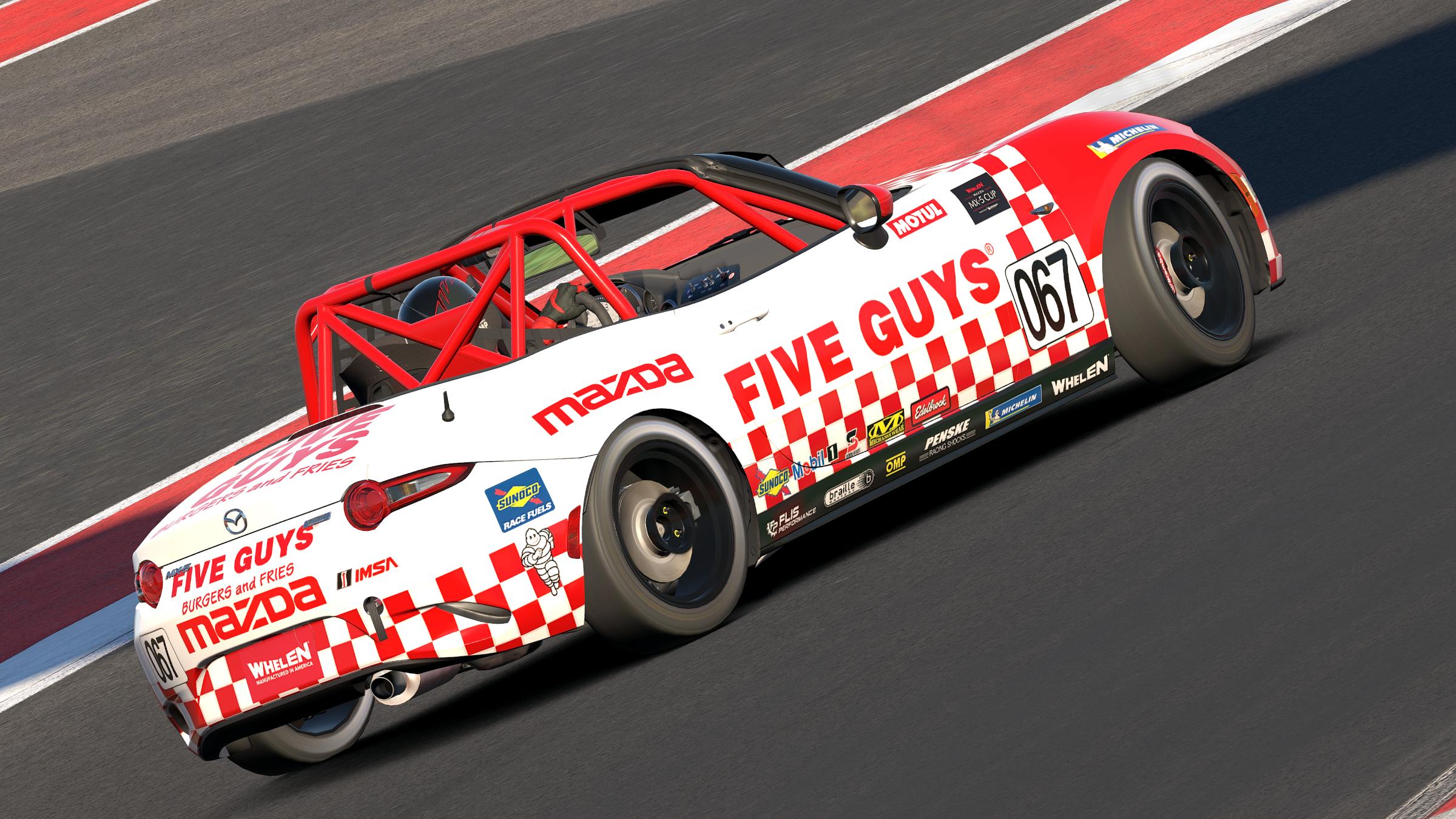 Preview of Five Guys Mazda MX-5 by Jordan Davis-Flint