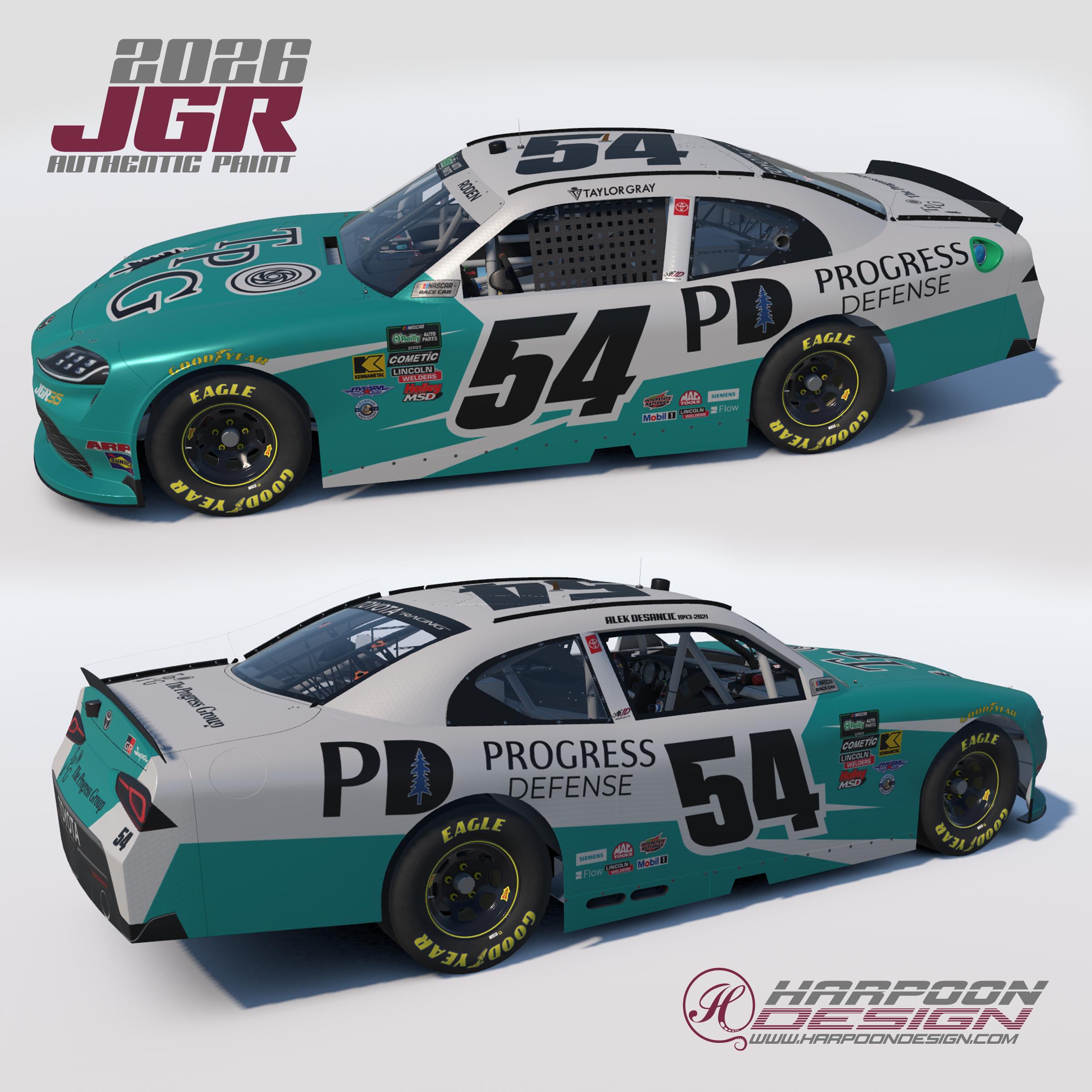 Preview of 2026 Taylor Gray TPG OReilly Toyota Supra by Brantley Roden