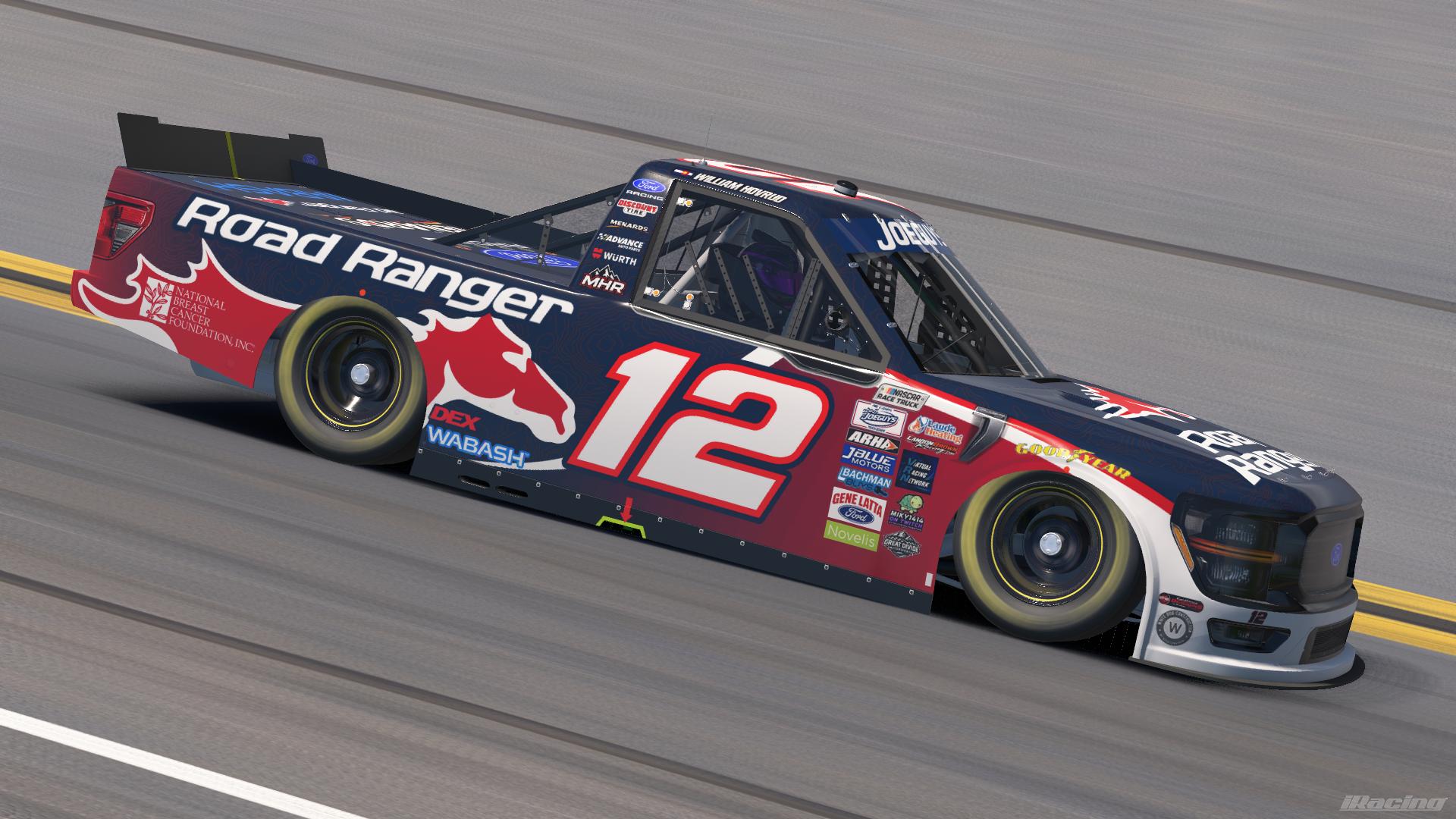Preview of Road Ranger #12 Ford F150 for William Hovrud by Sam Heffner