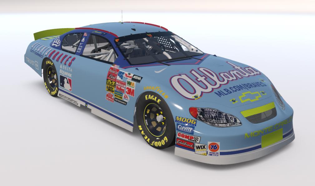 SGRD League Scheme - Atlanta Braves Chevrolet Monte Carlo (Sim Stamped ...