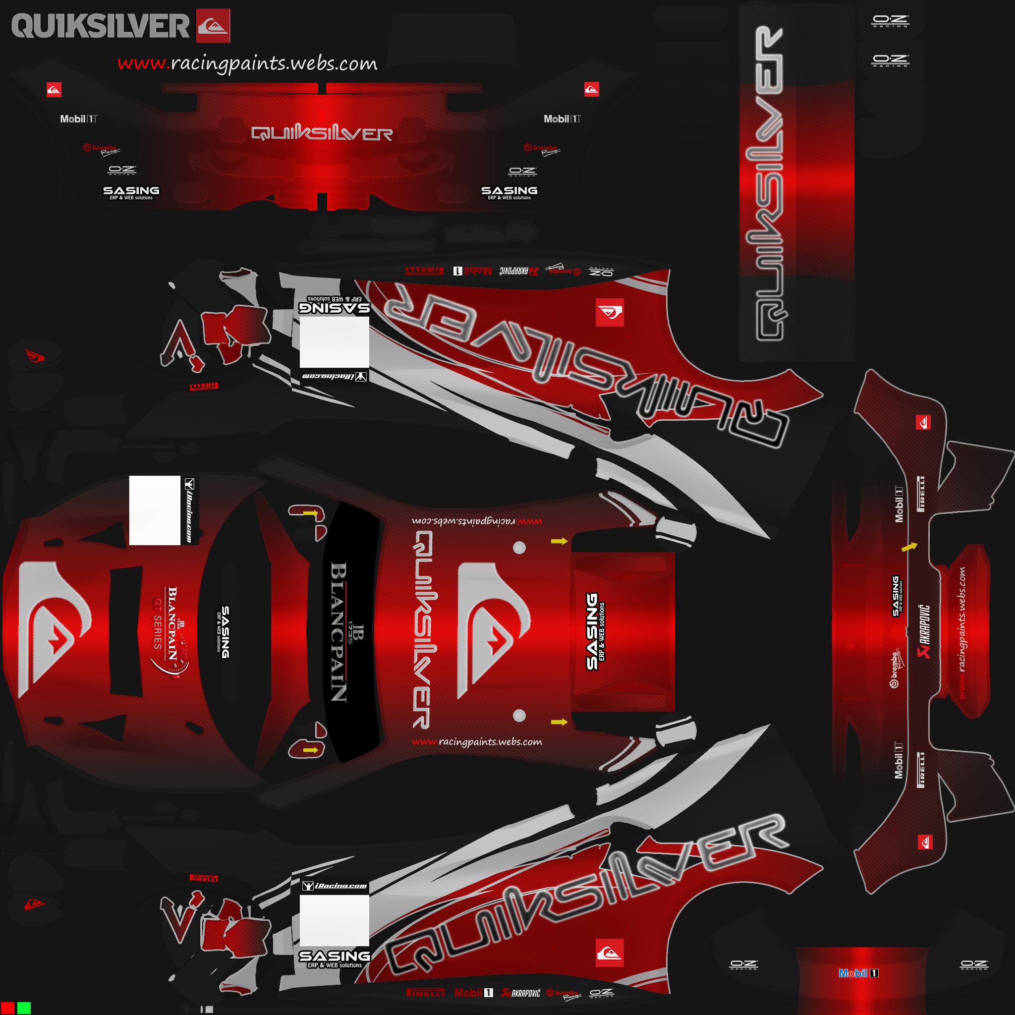 Ferrari 488 QUIKSILVER by Mitja M. - Trading Paints