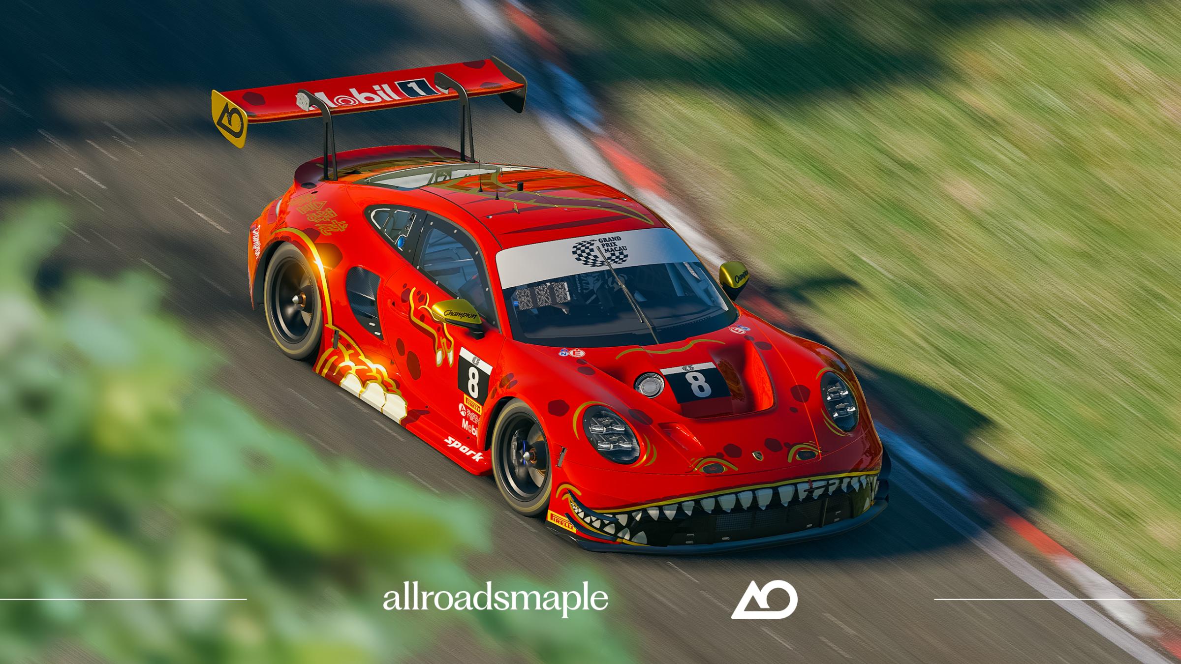 Preview of Official AO Racing Chijin Rexy by Absolute Racing for the Macau GP  by Patryk A.