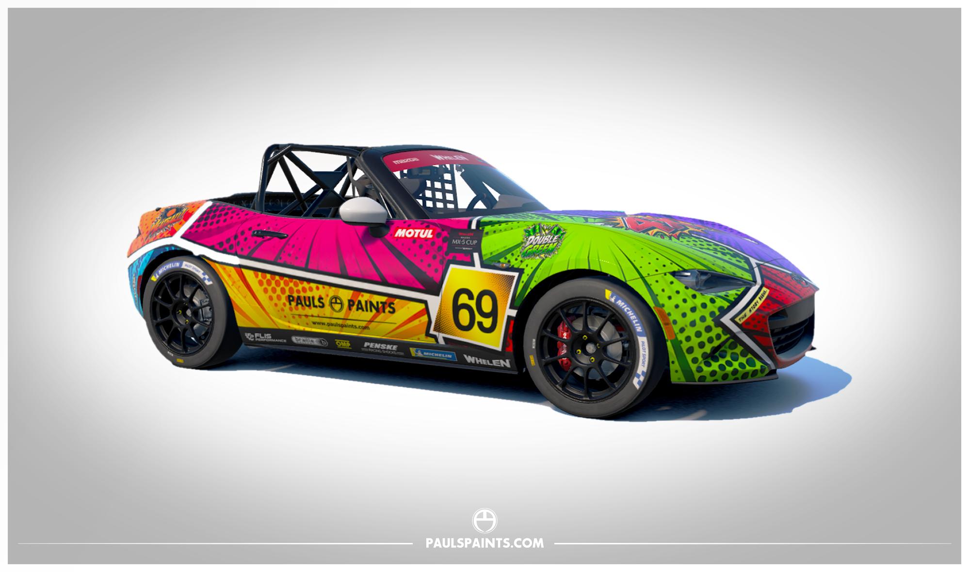 Preview of Comic Book Mazda MX5 by Paul R Chaloner