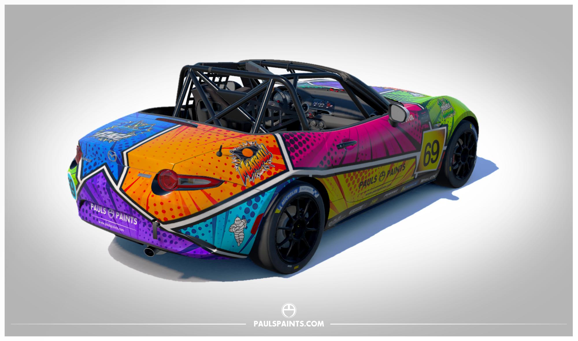 Preview of Comic Book Mazda MX5 by Paul R Chaloner