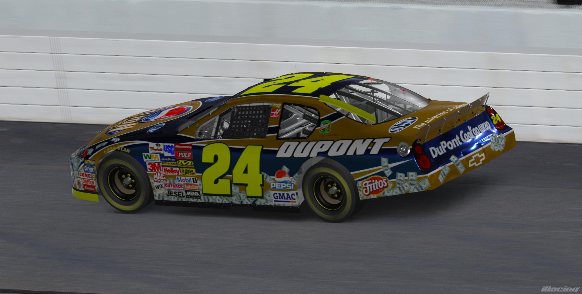 Preview of Jeff Gordon 2003 Pepsi billion dollars scheme ss by Gavin V McDonald