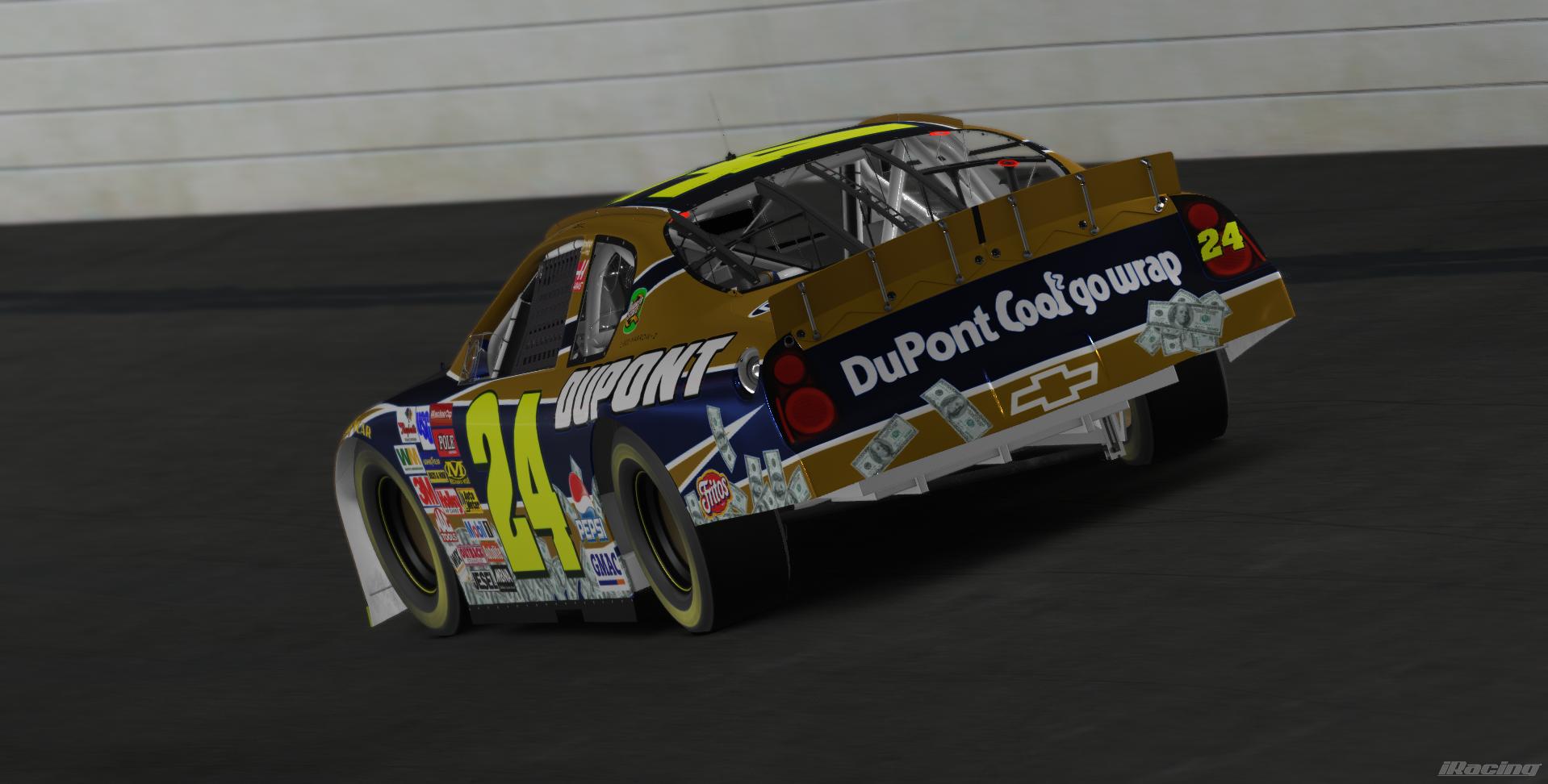 Preview of Jeff Gordon 2003 Pepsi billion dollars scheme NO number by Gavin V McDonald