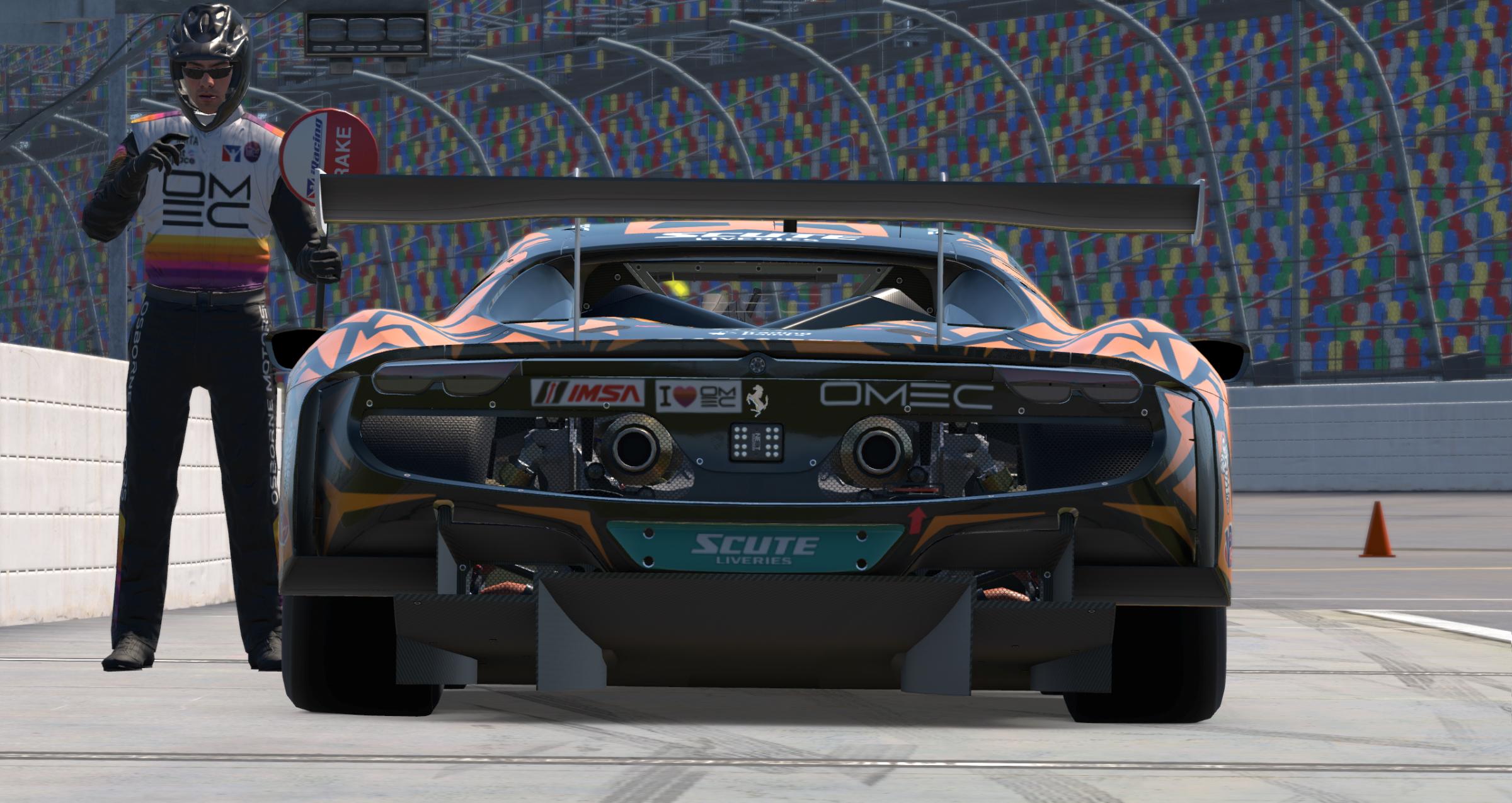Preview of Scute Liveries Ferrari 296 GT3 "SnapJaw" v1.2 by Patrick Cantrell