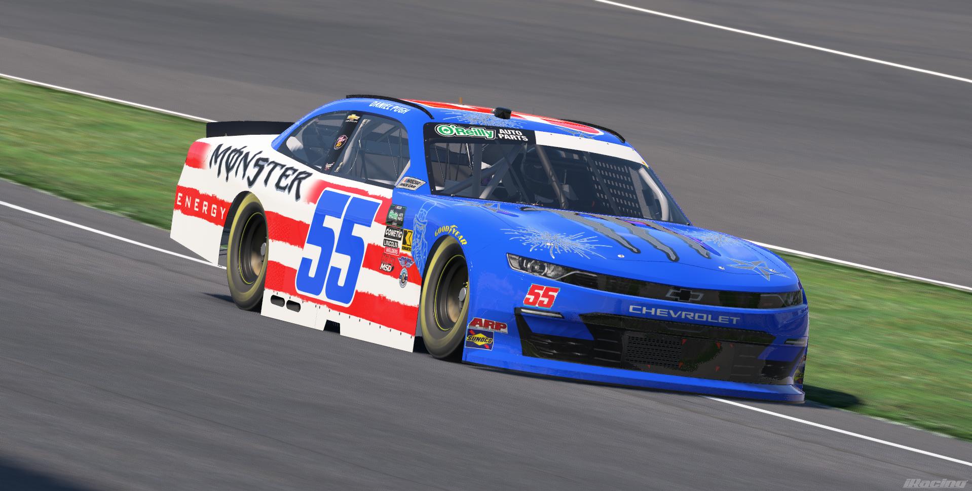 Preview of Daniel Pugh custom monster OReilly Chevy scheme by Gavin V McDonald