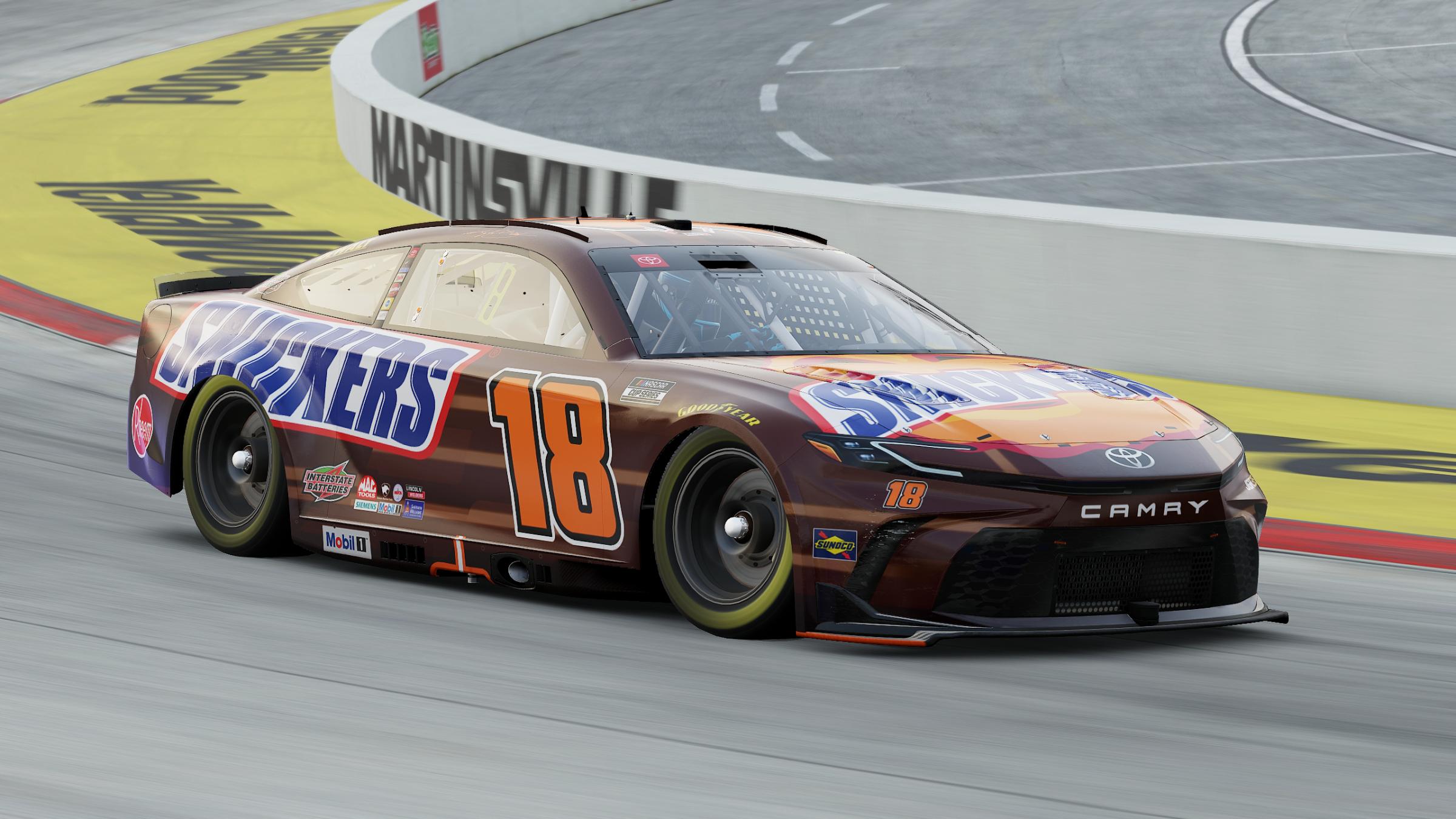 Preview of Kyle Busch 2026 Snickers Halloween Cup Camry (No Numbers) by Aledam Contreras