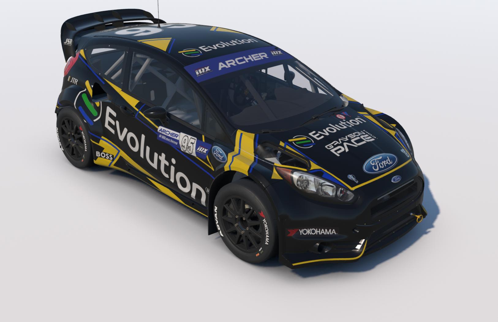 Preview of Josh Stanton 2022 Porsche Cup car theme for the Fiesta RS WRC by Keith Archer