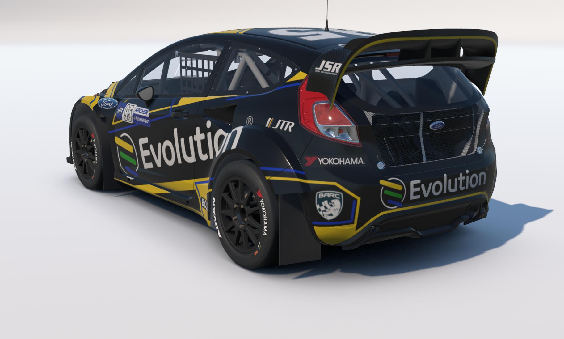 Preview of Josh Stanton 2022 Porsche Cup car theme for the Fiesta RS WRC by Keith Archer