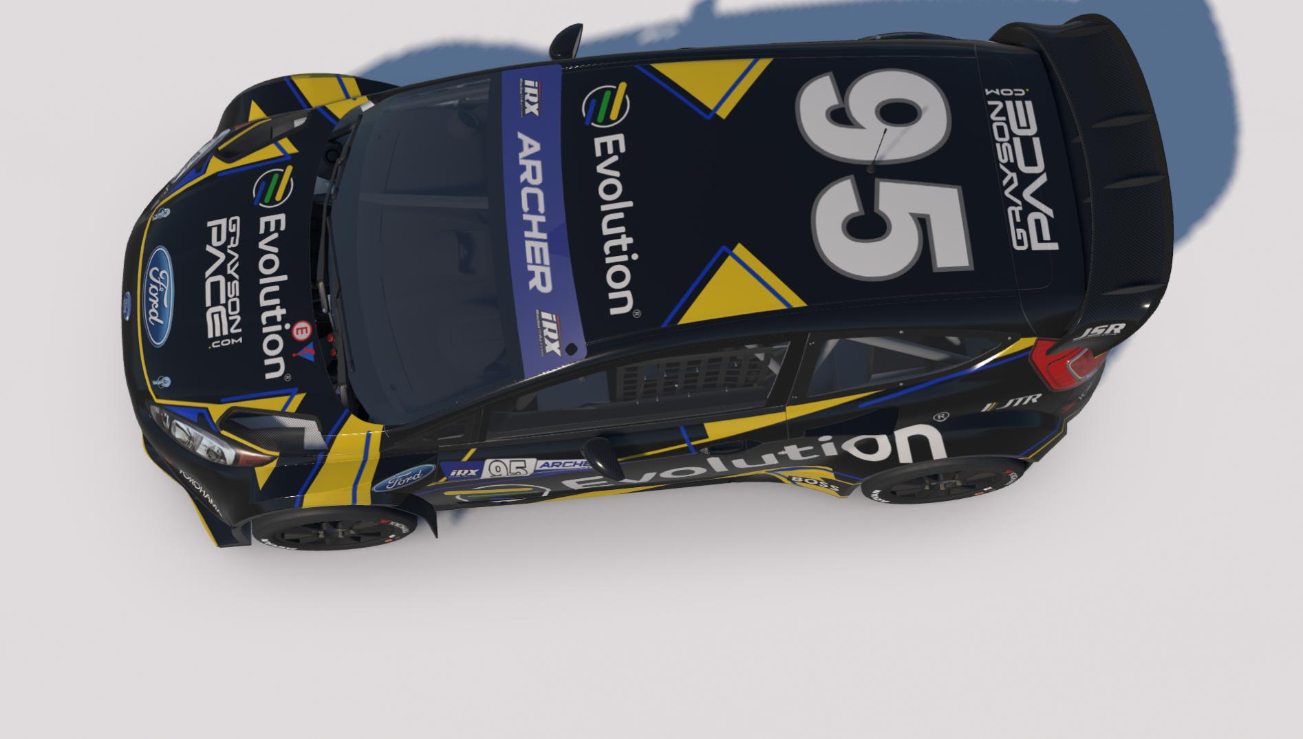 Preview of Josh Stanton 2022 Porsche Cup car theme for the Fiesta RS WRC by Keith Archer