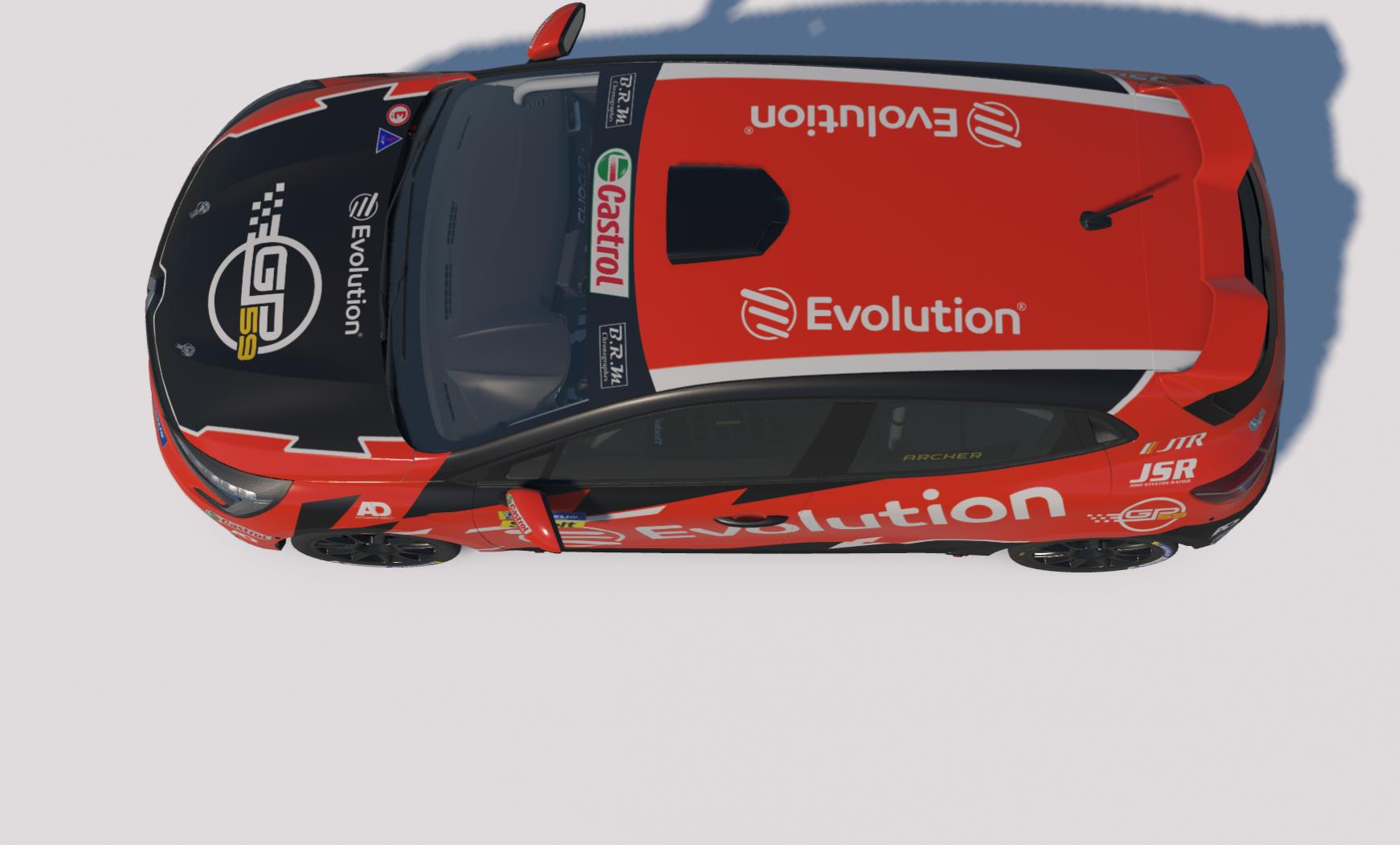 Preview of Josh Stanton 2023 Livery theme for the Renault Clio Cup car by Keith Archer