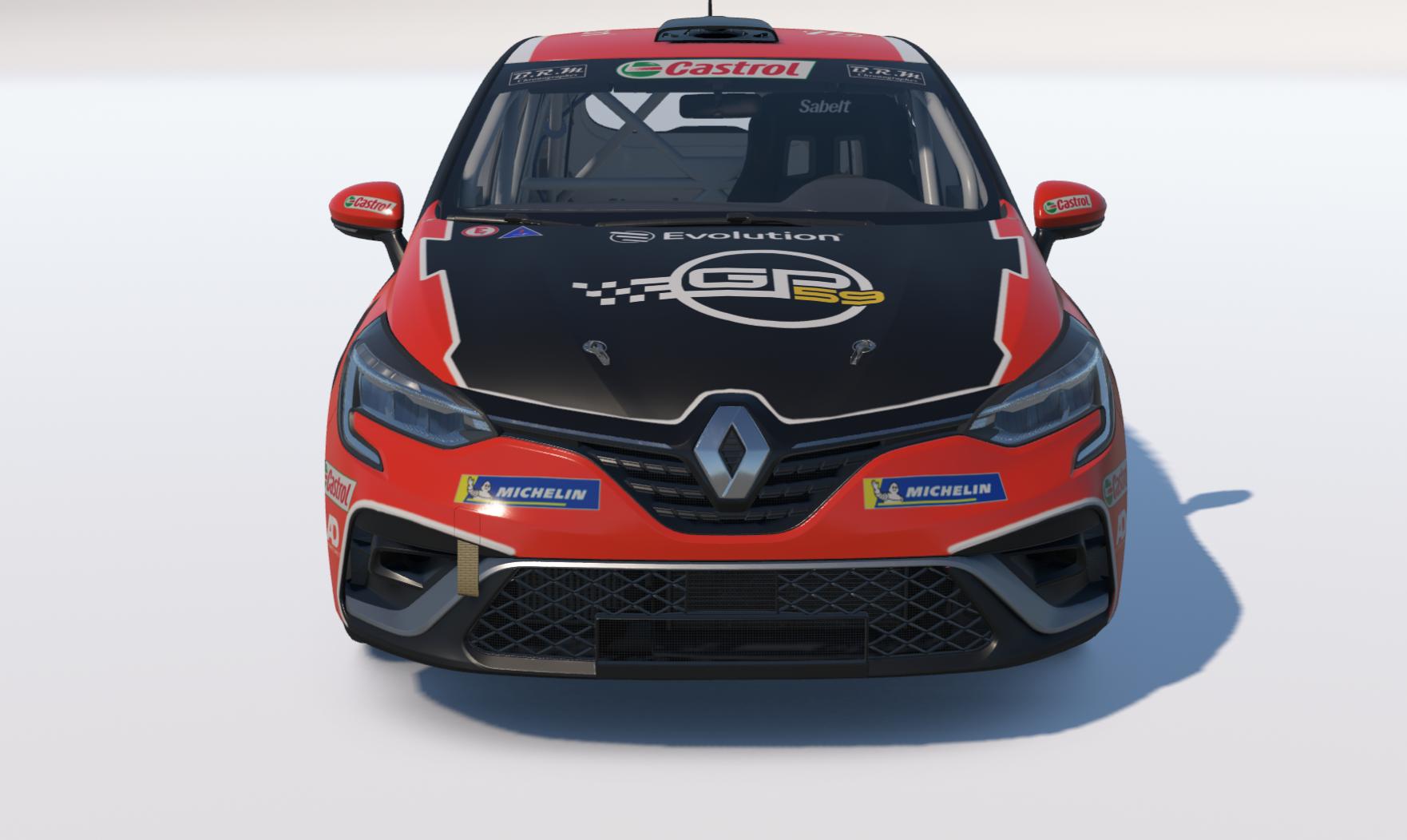 Preview of Josh Stanton 2023 Livery theme for the Renault Clio Cup car by Keith Archer