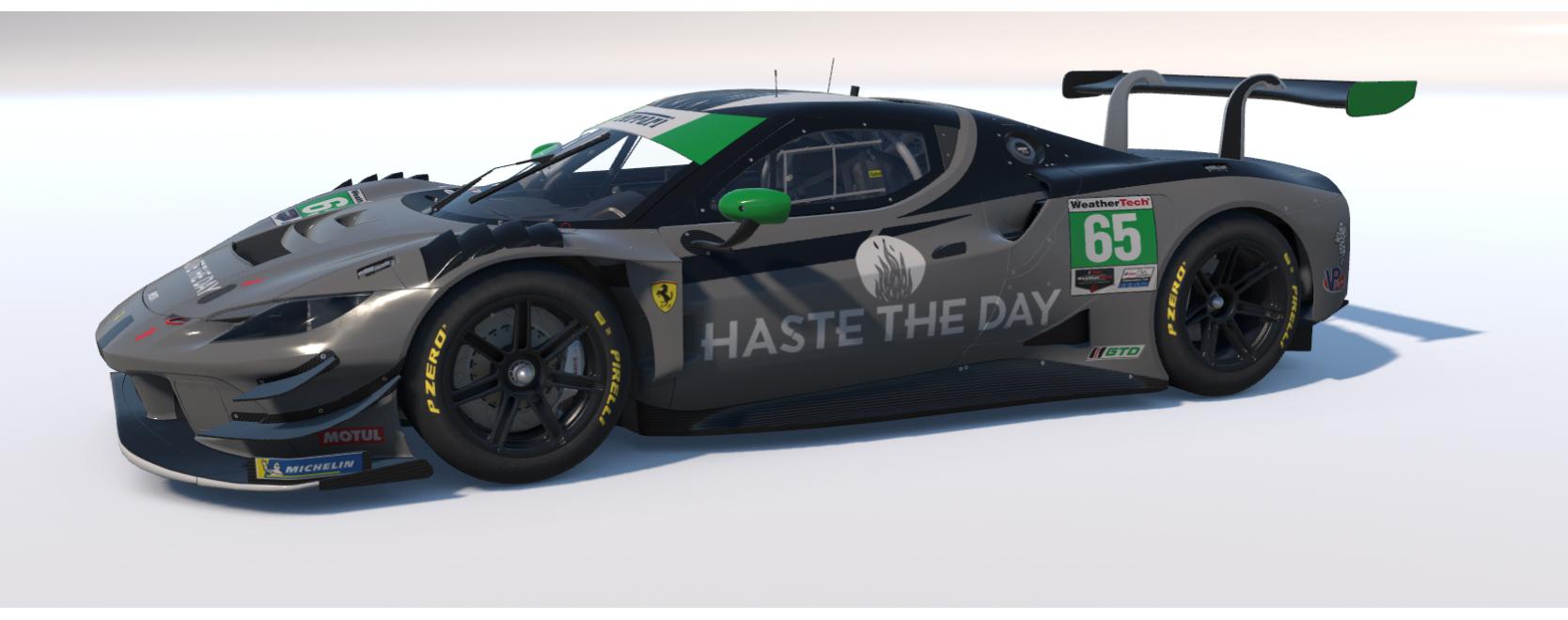 Preview of Haste the Day - Ferrari 296 GT3 by Aaron Claybaugh