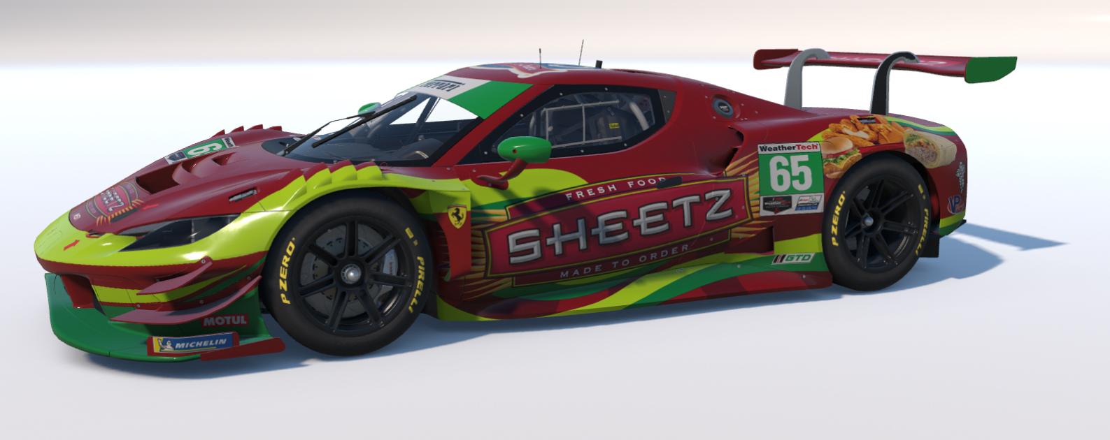 Preview of Sheetz - Ferrari 296 GT3 by Aaron Claybaugh
