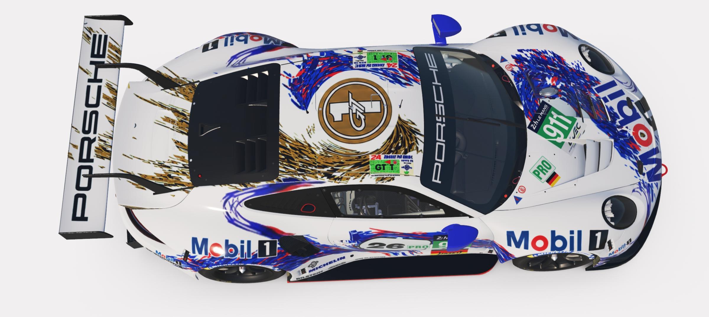 Preview of Porsche 911 RSR Mobil1 by Don Craig