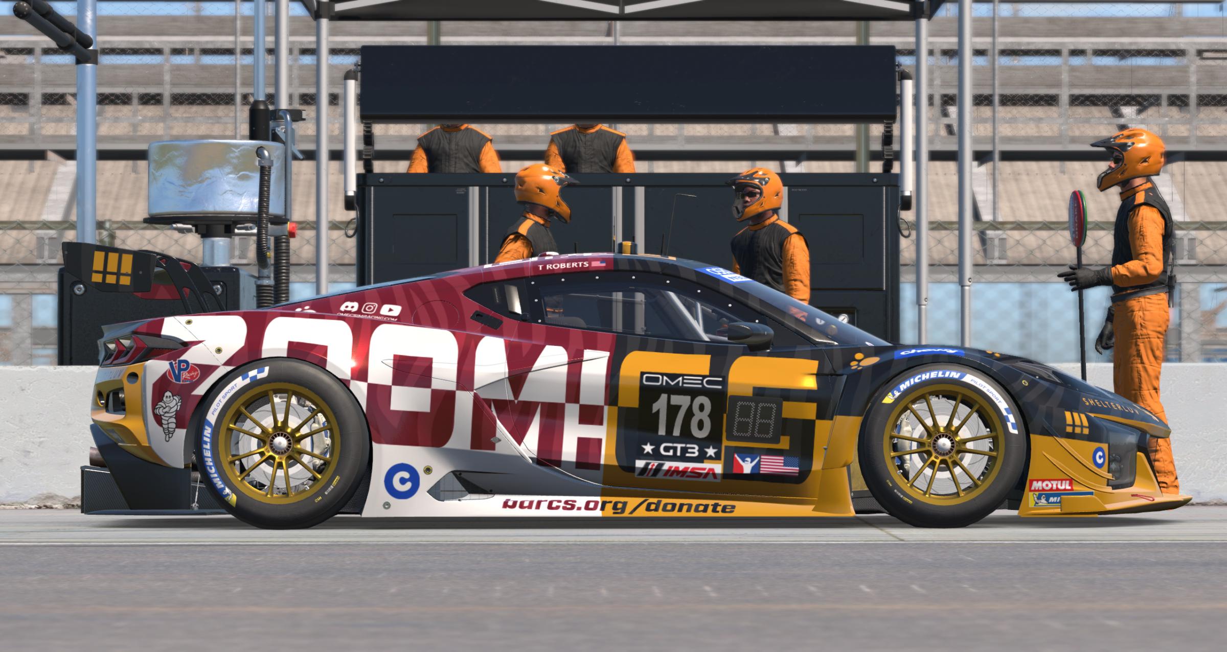 Preview of Project_ZOOM!ES Chevrolet Corvette GT3 "BARCS" v1.0 by Patrick Cantrell