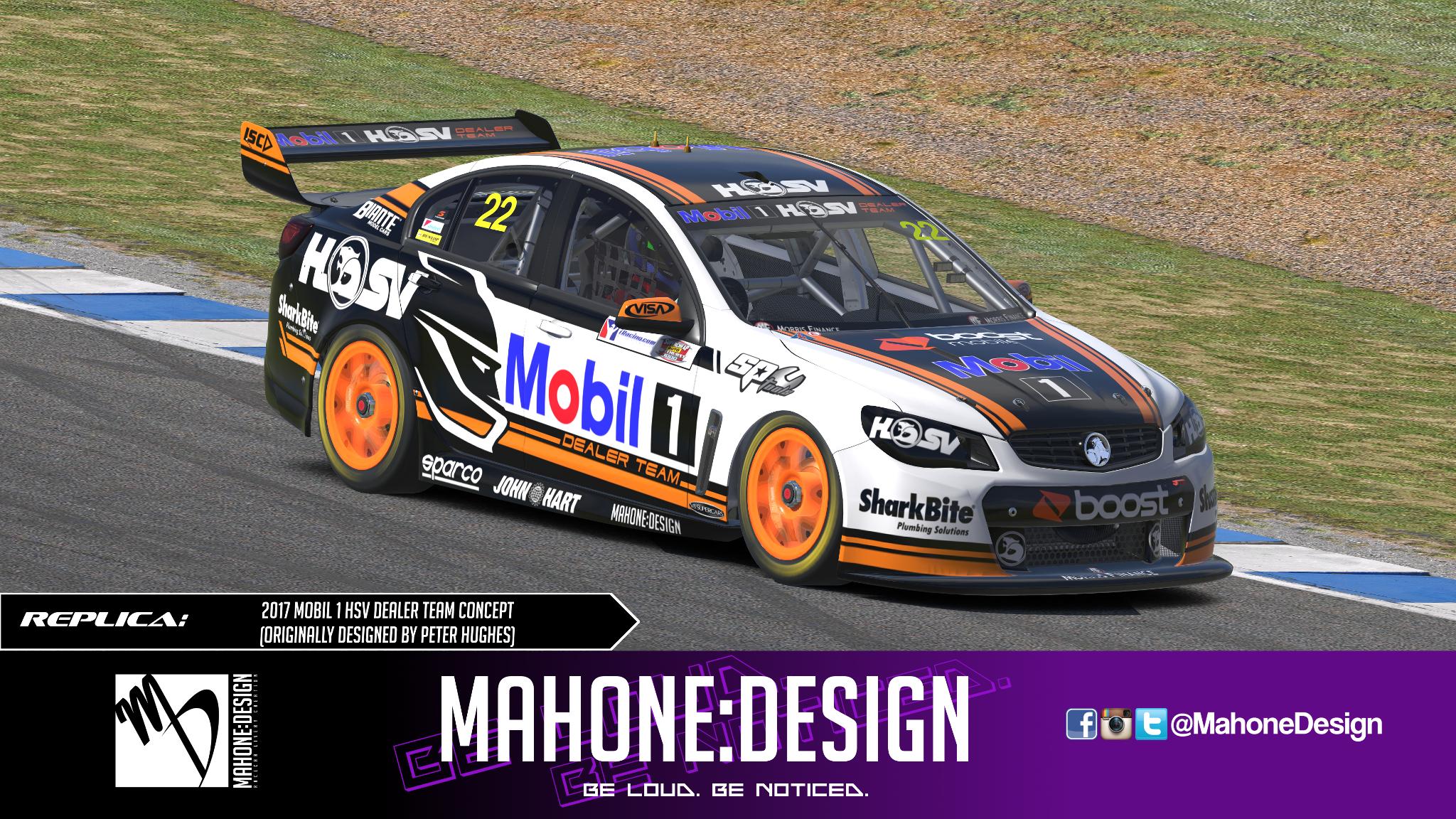 Preview of 2017 HSV Concept Replica (Orange Mirrors) by Anthony Mahone