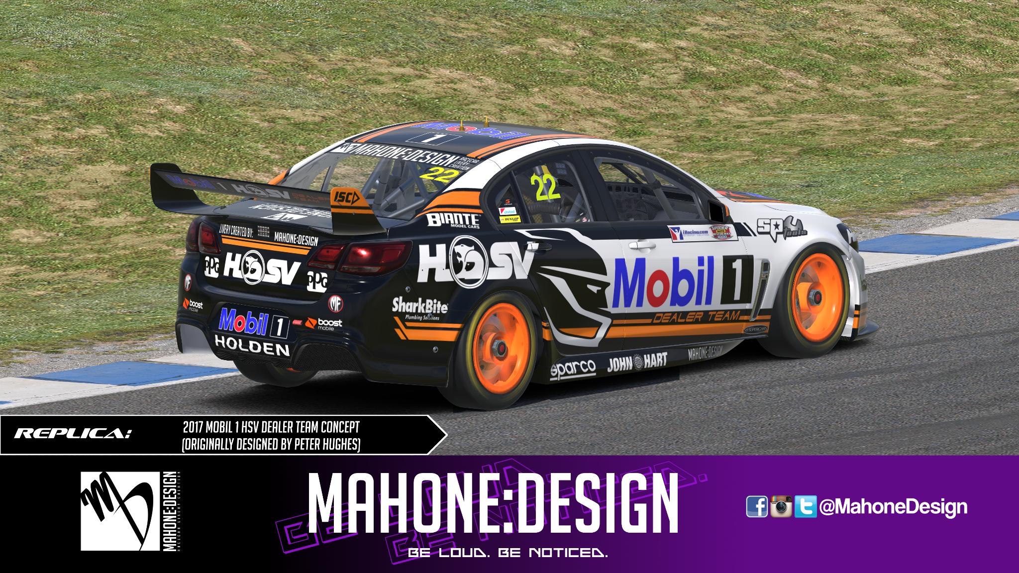 Preview of 2017 HSV Concept Replica (Orange Mirrors) by Anthony Mahone