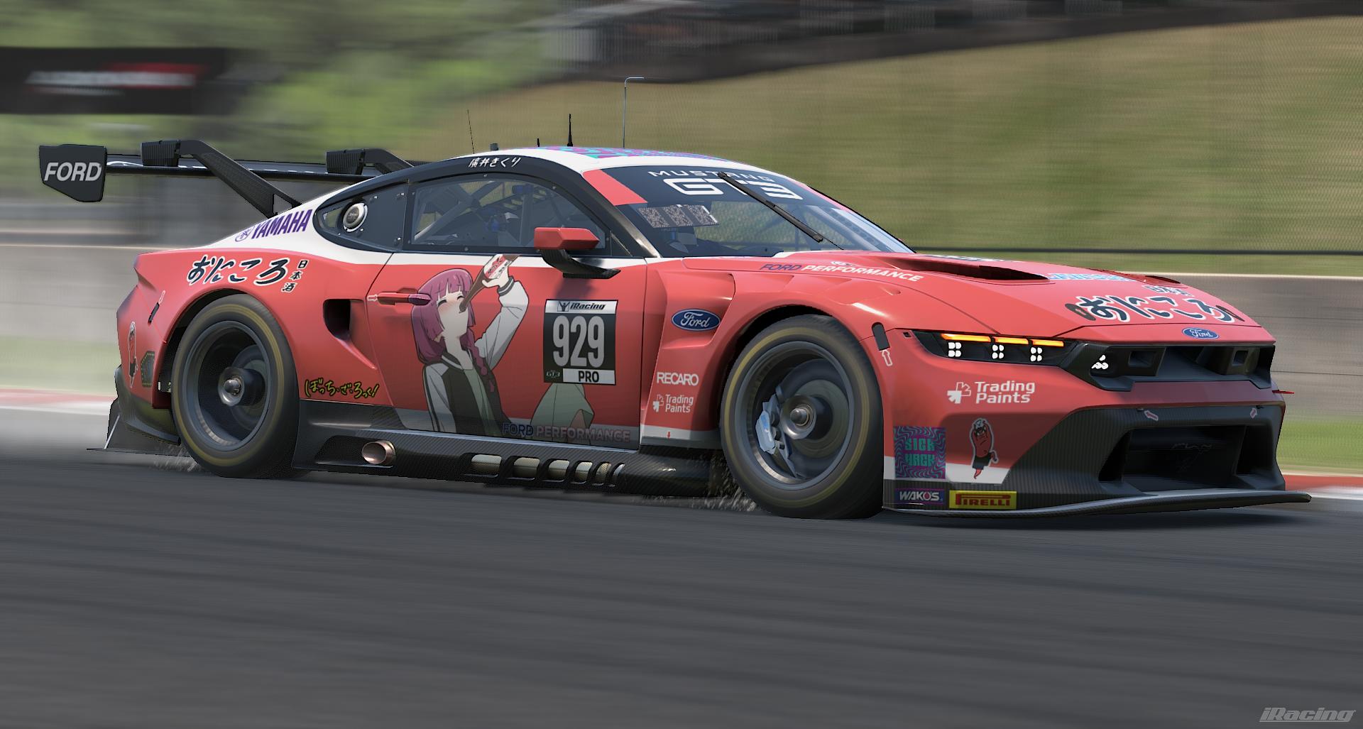 Preview of Kikuri Hiroi Ford Mustang GT3 by Dustin William Owen Dawes