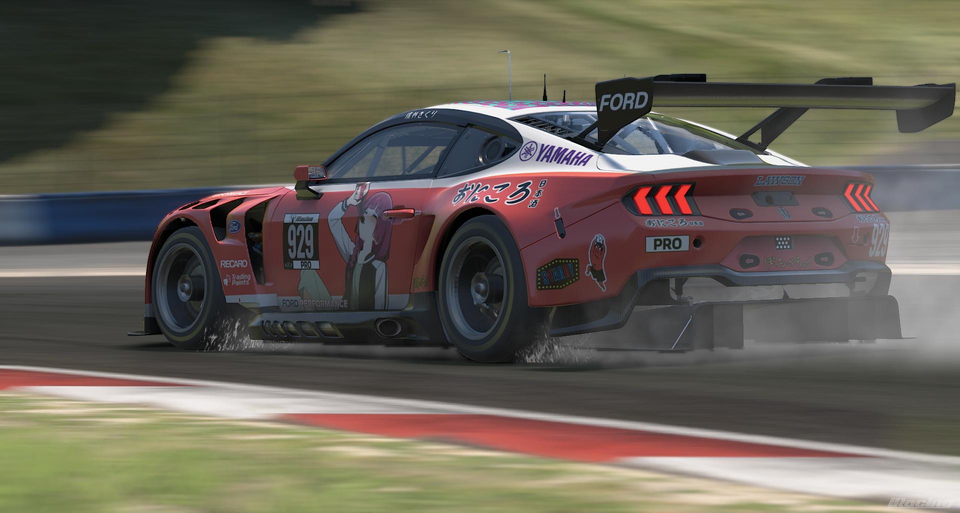 Preview of Kikuri Hiroi Ford Mustang GT3 by Dustin William Owen Dawes