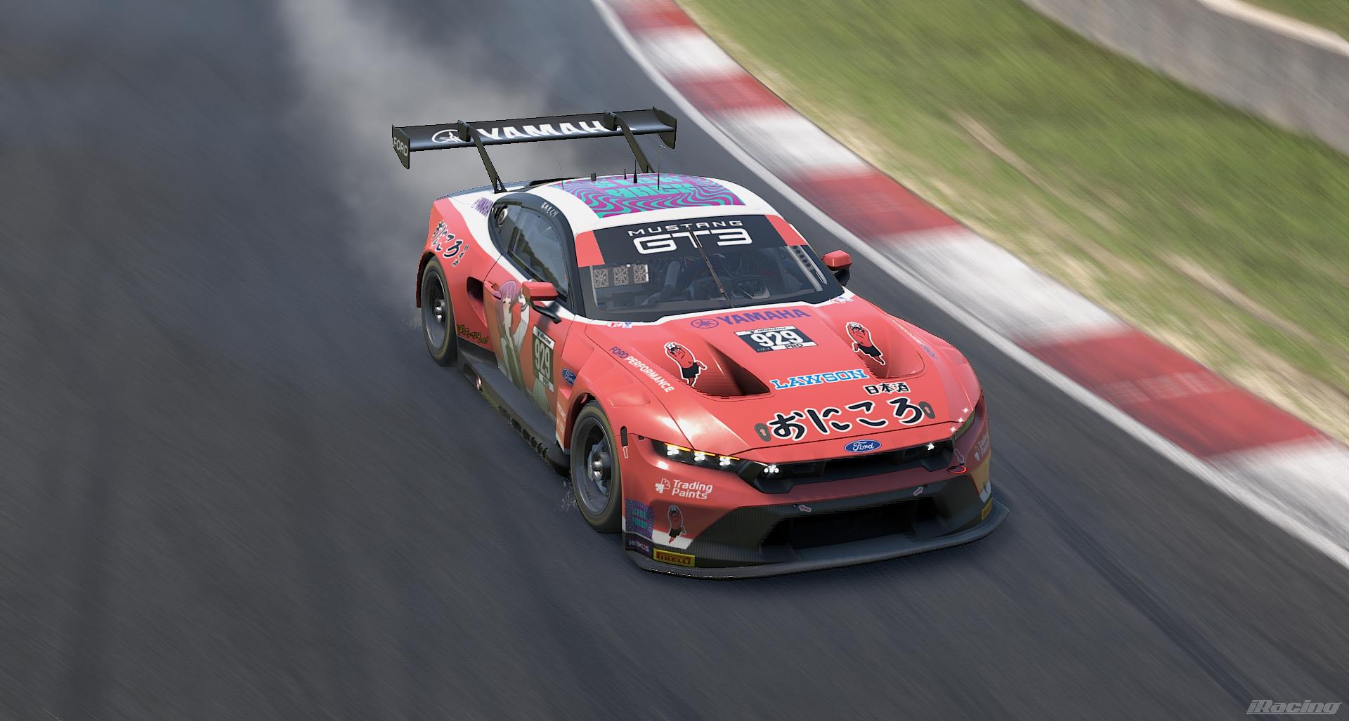 Preview of Kikuri Hiroi Ford Mustang GT3 by Dustin William Owen Dawes